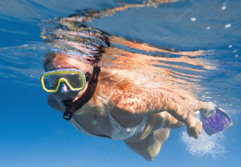 Snorkel en duikbril