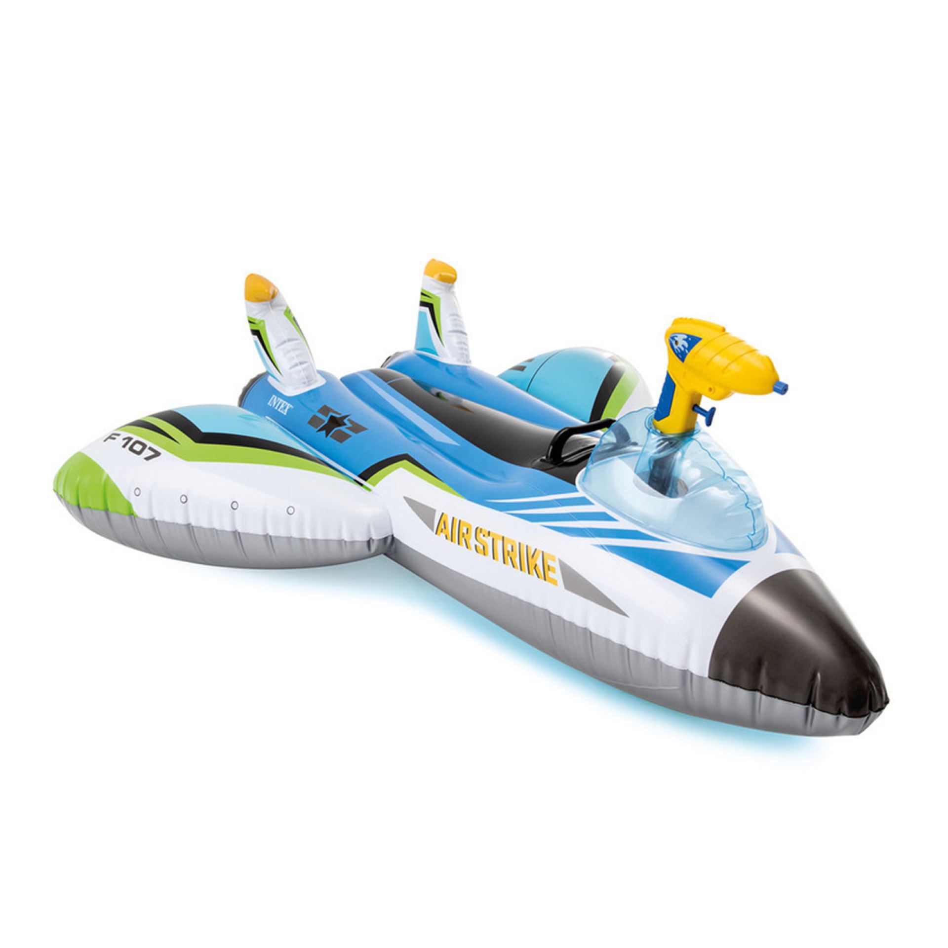 plane ride-on Inflatable pool floats blauw