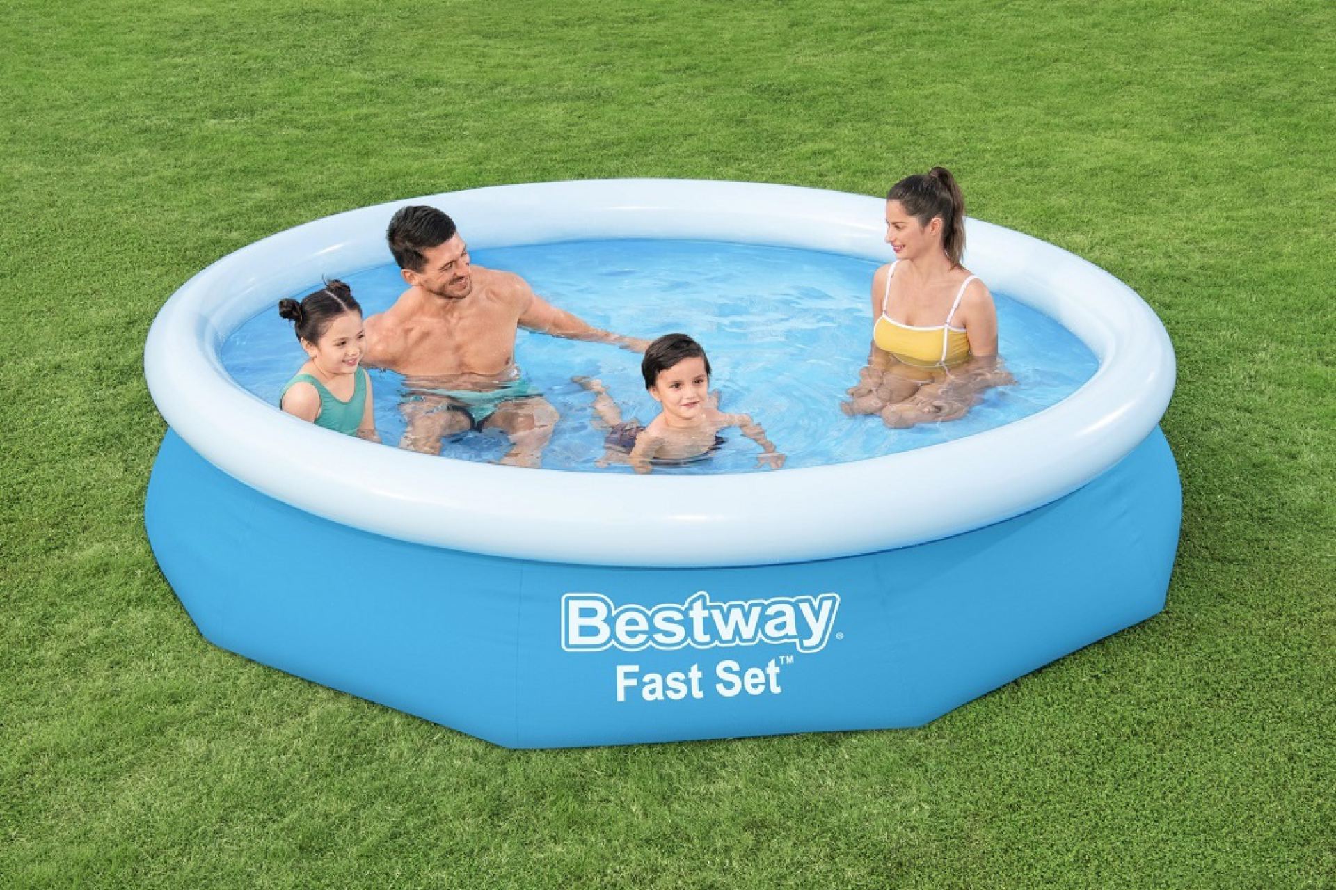 bestway fast set zwembad305cmx66cmkopen