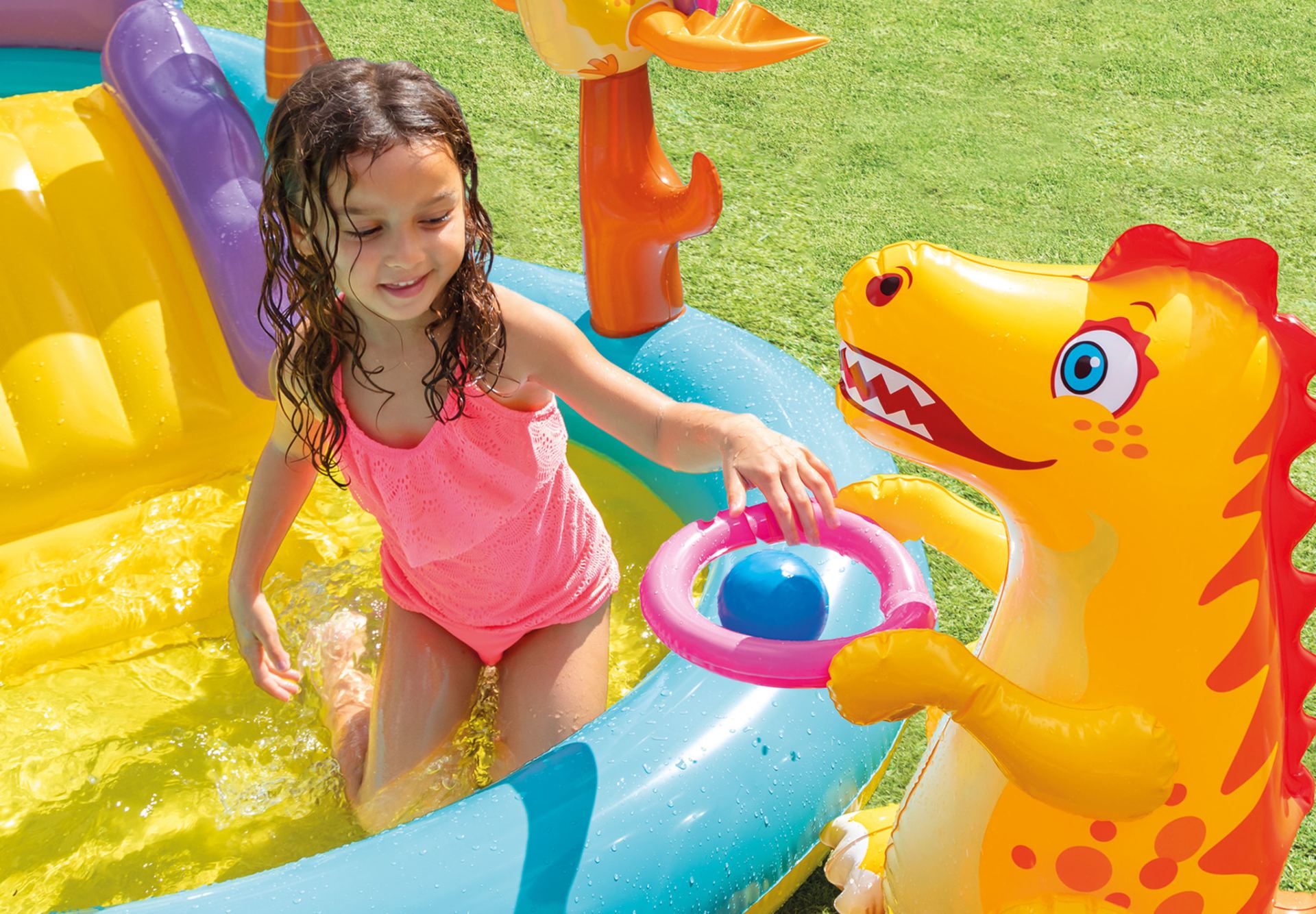 intex dinoland play center 302cmx229cmgoedkoop