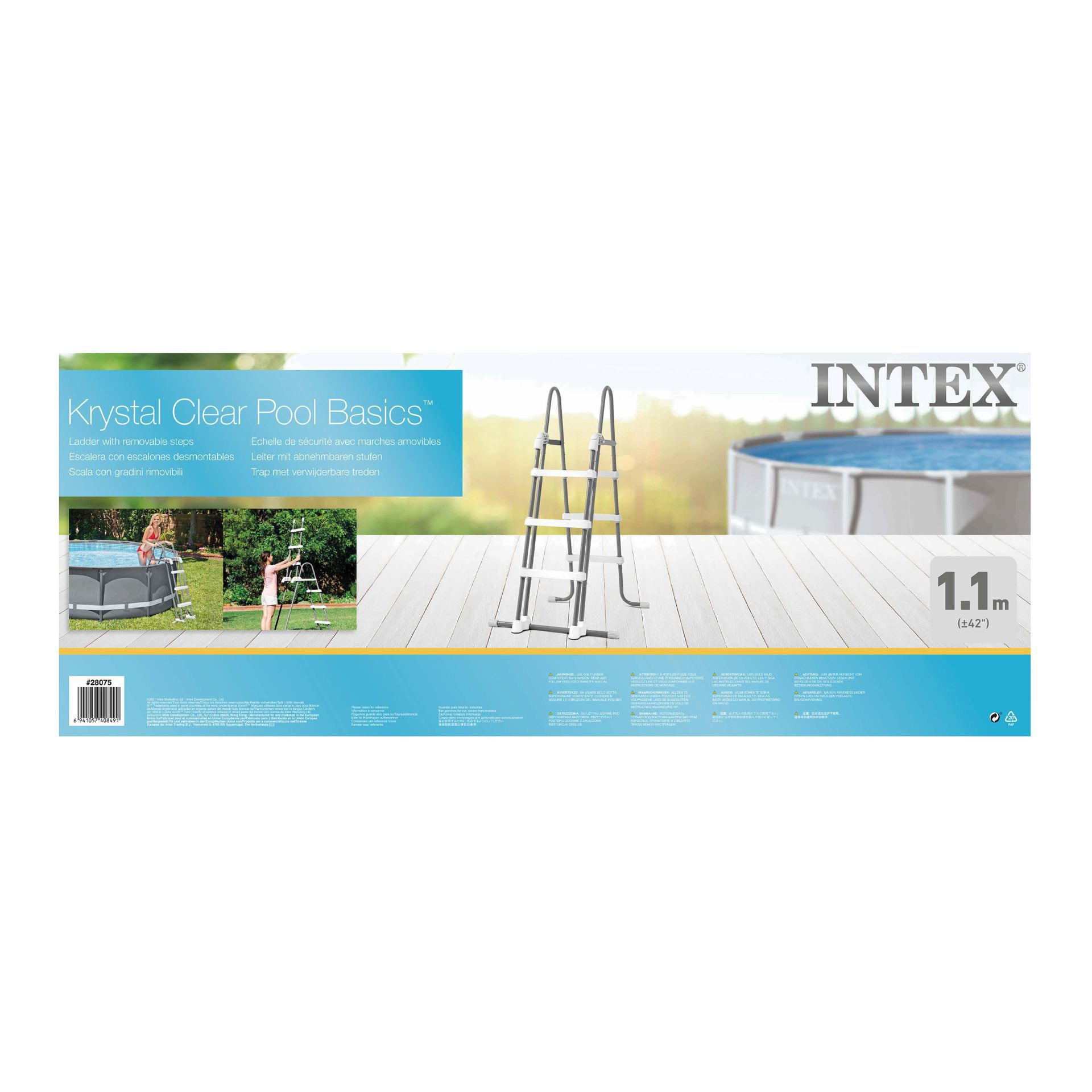 Intex Pool ladder with removable steps