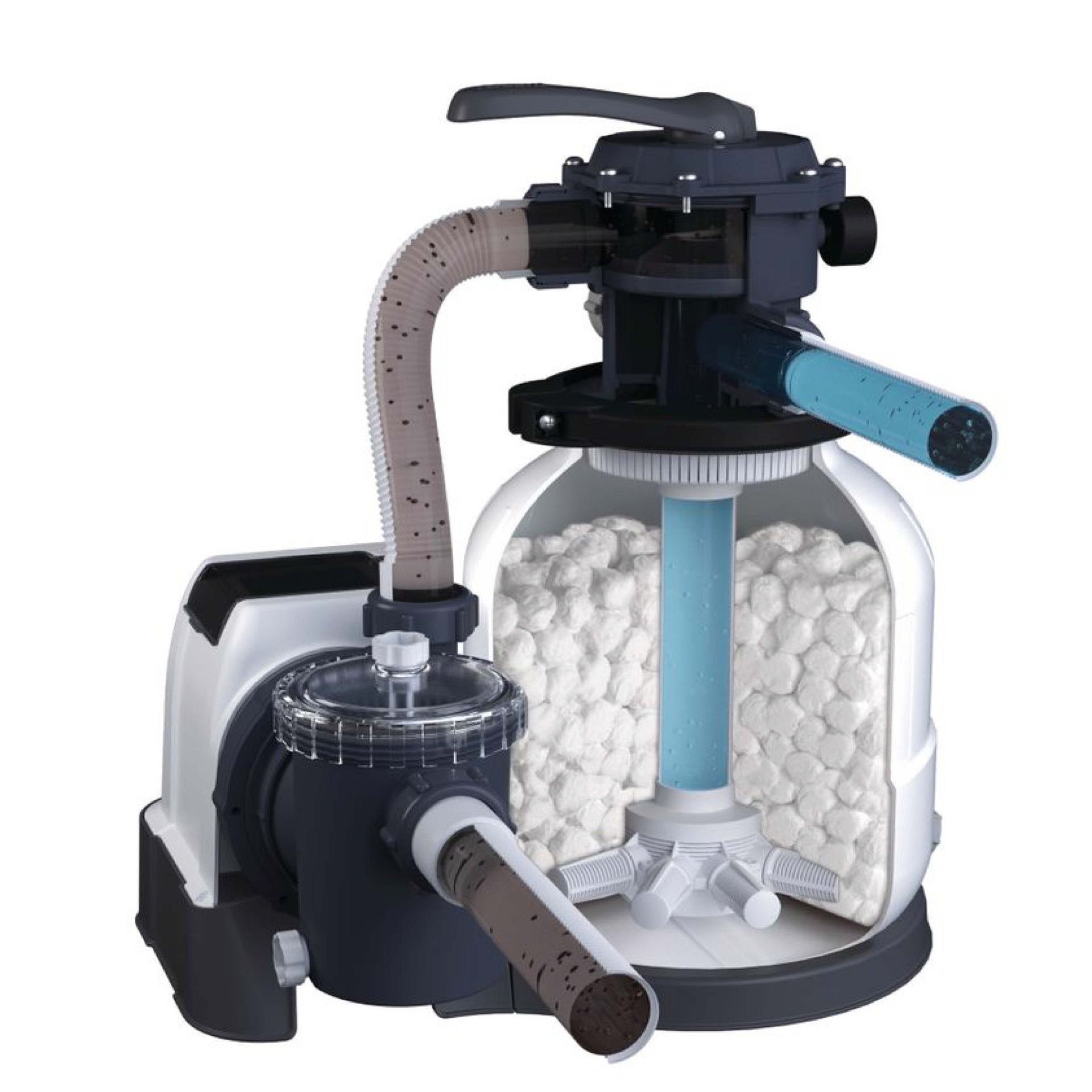 Intex fiber ball filtration media bestellen