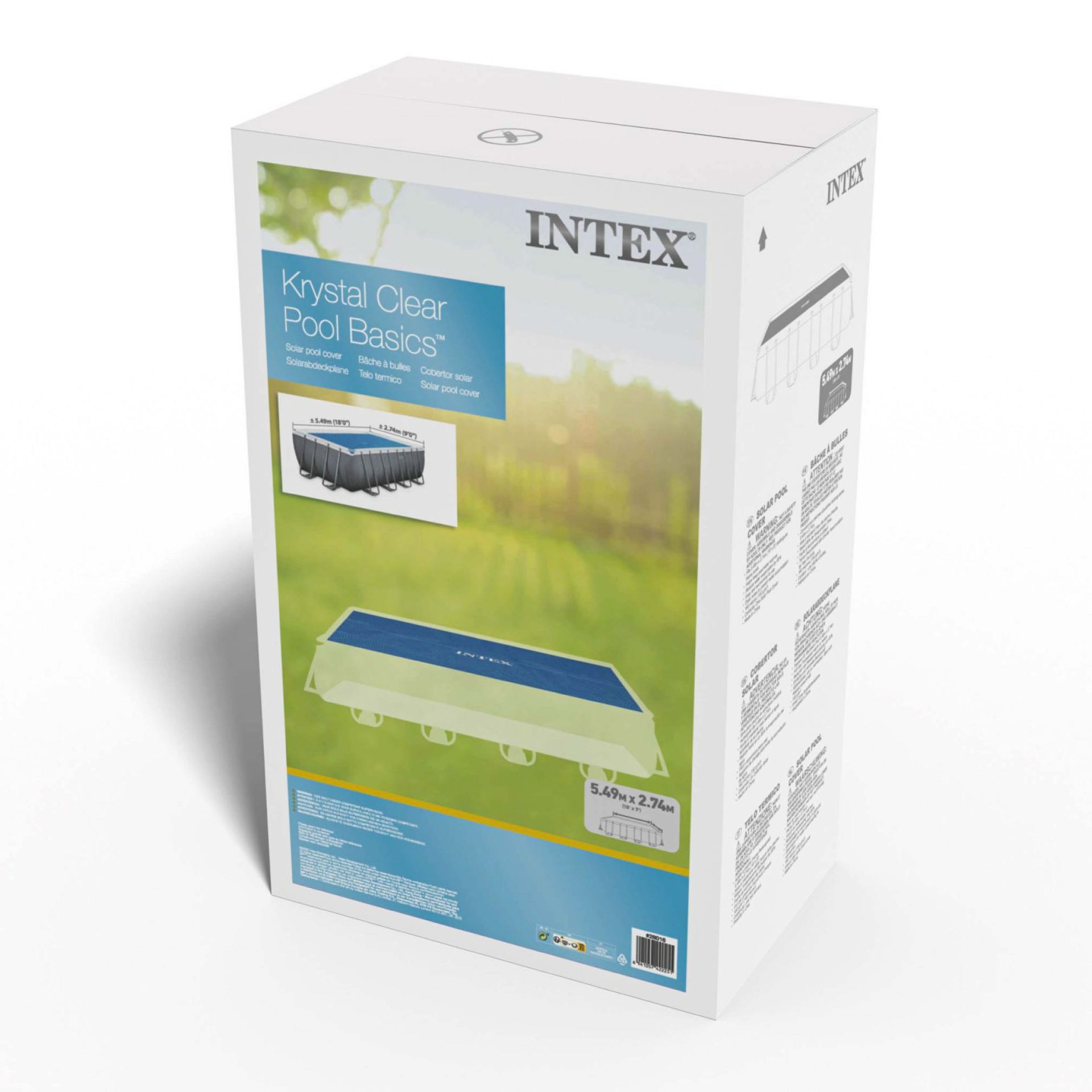 Intex solar pool cover 549cm x 274cm goedkoop