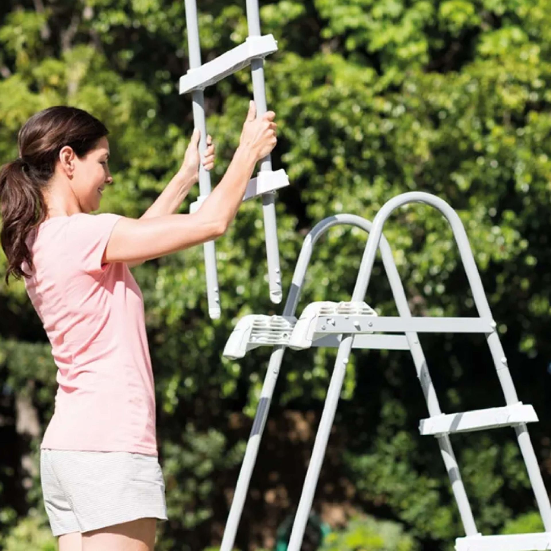 Intex Pool ladder with removable steps online