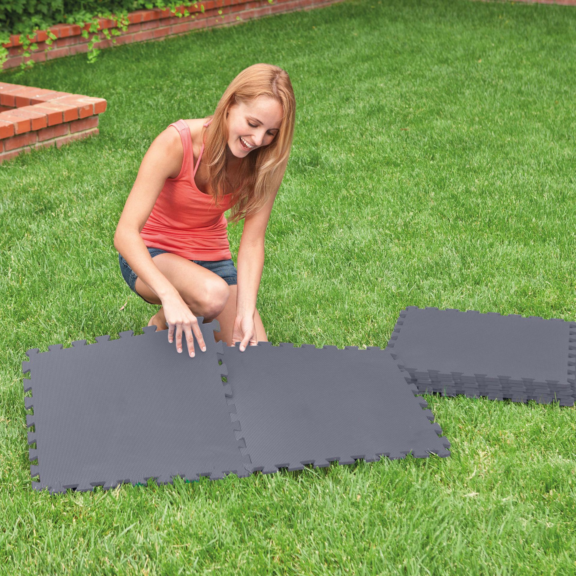 interlocking padded floor protector intex
