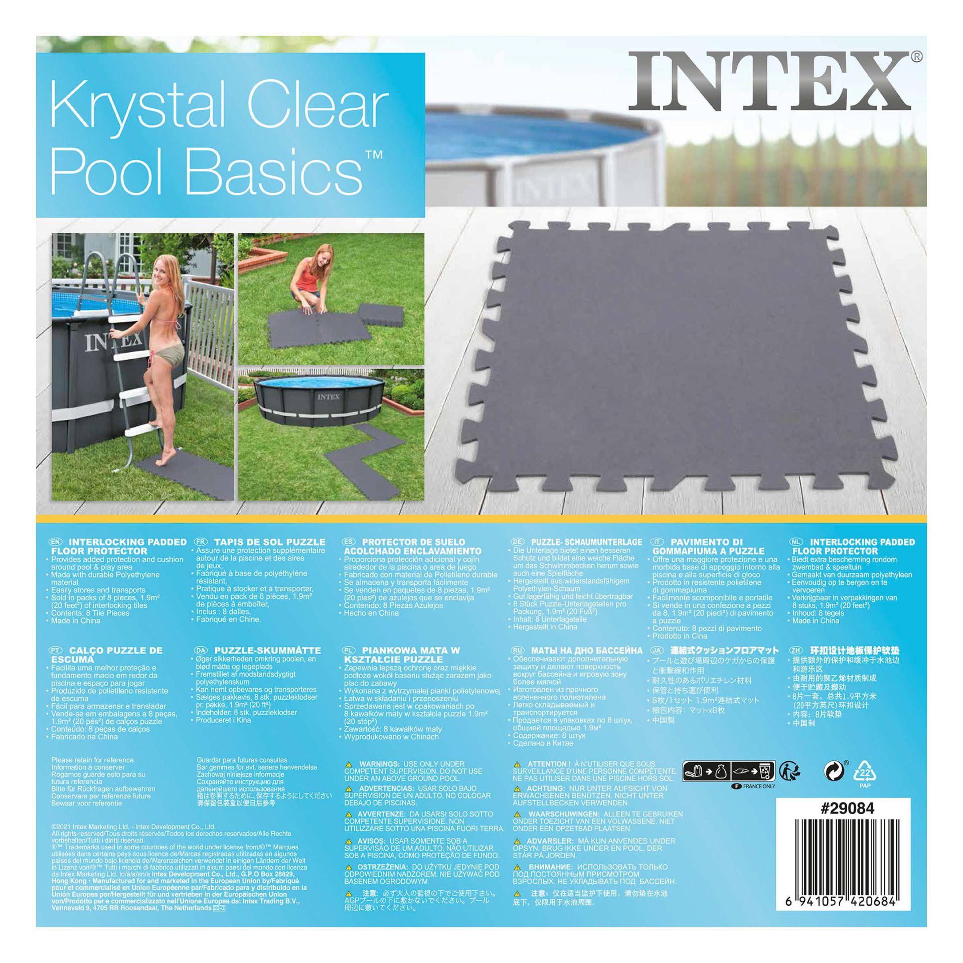 goedkope interlocking padded floor protector