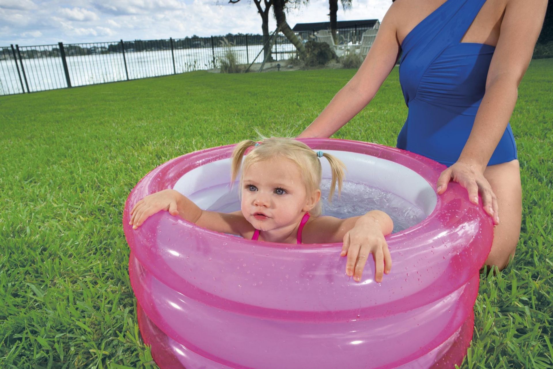 Bestway babybad kiddie roze 70x30cm bestellen