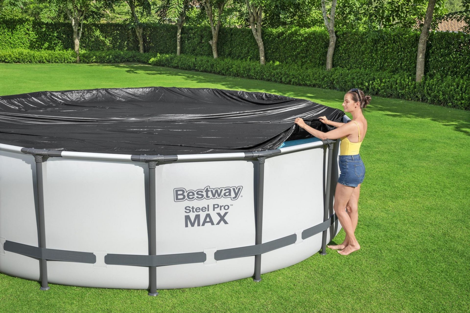 Bestway flowclear zwembad cover 470cm kopen
