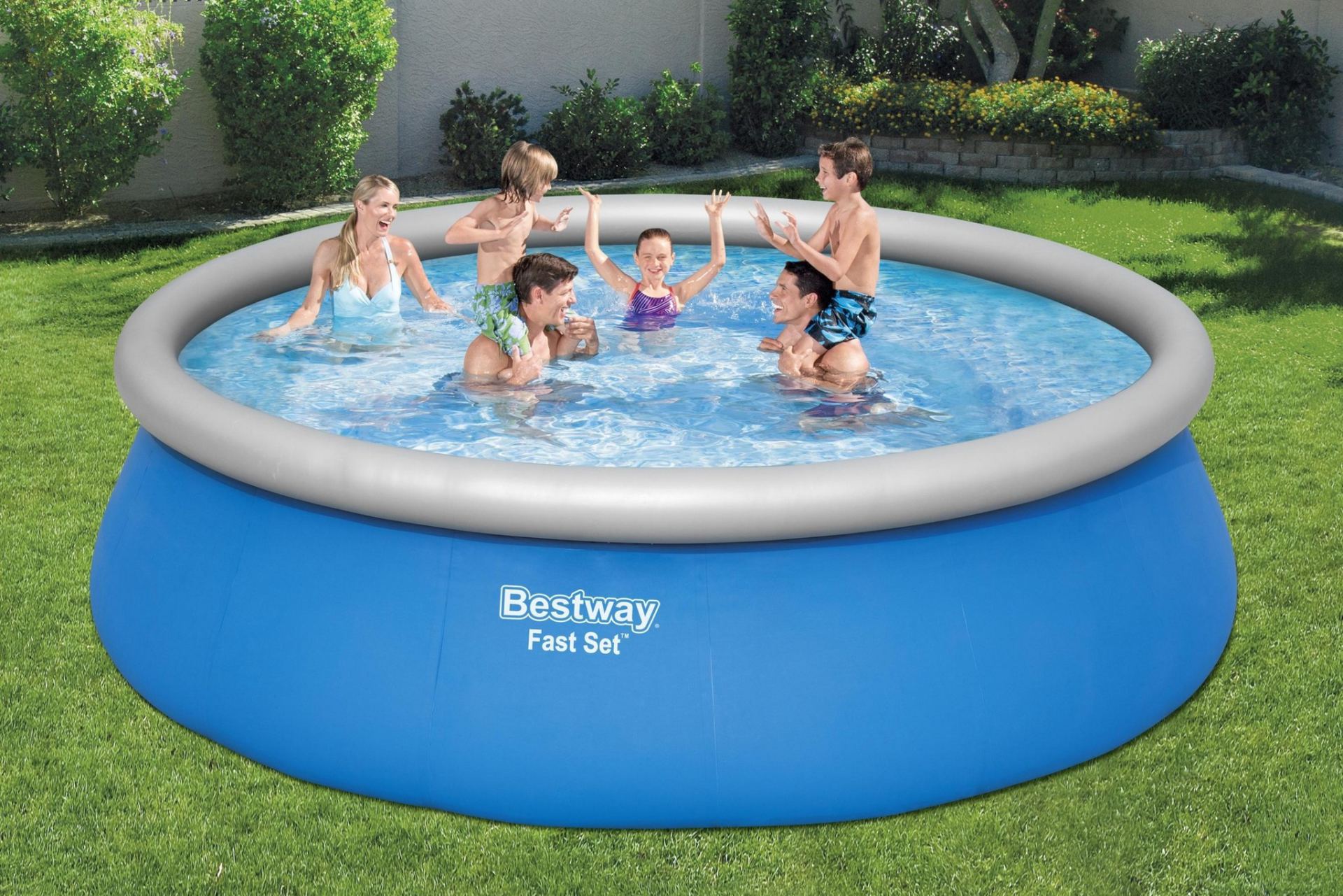 Bestway fast set zwembad rotan kopen