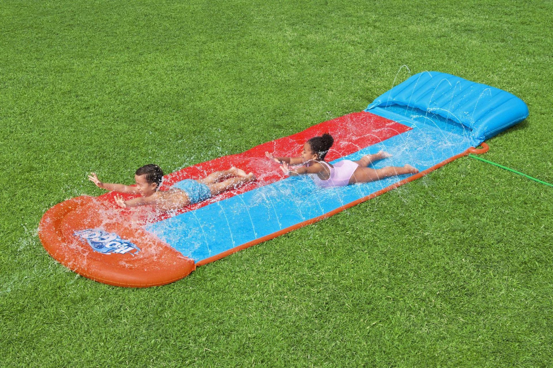 buikschuifbaan double tsunami H2OGO bestway