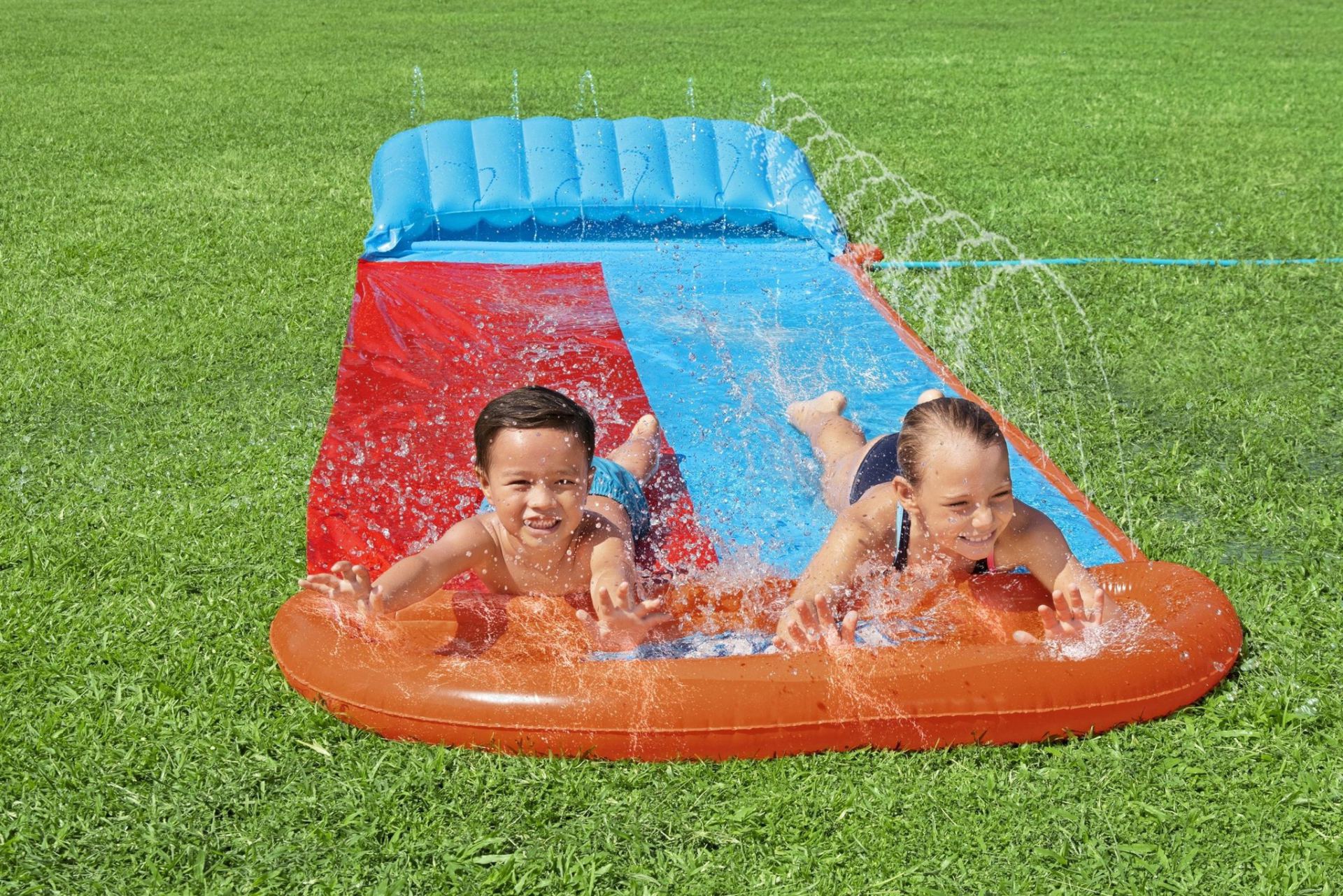 goedkope buikschuifbaan double tsunami