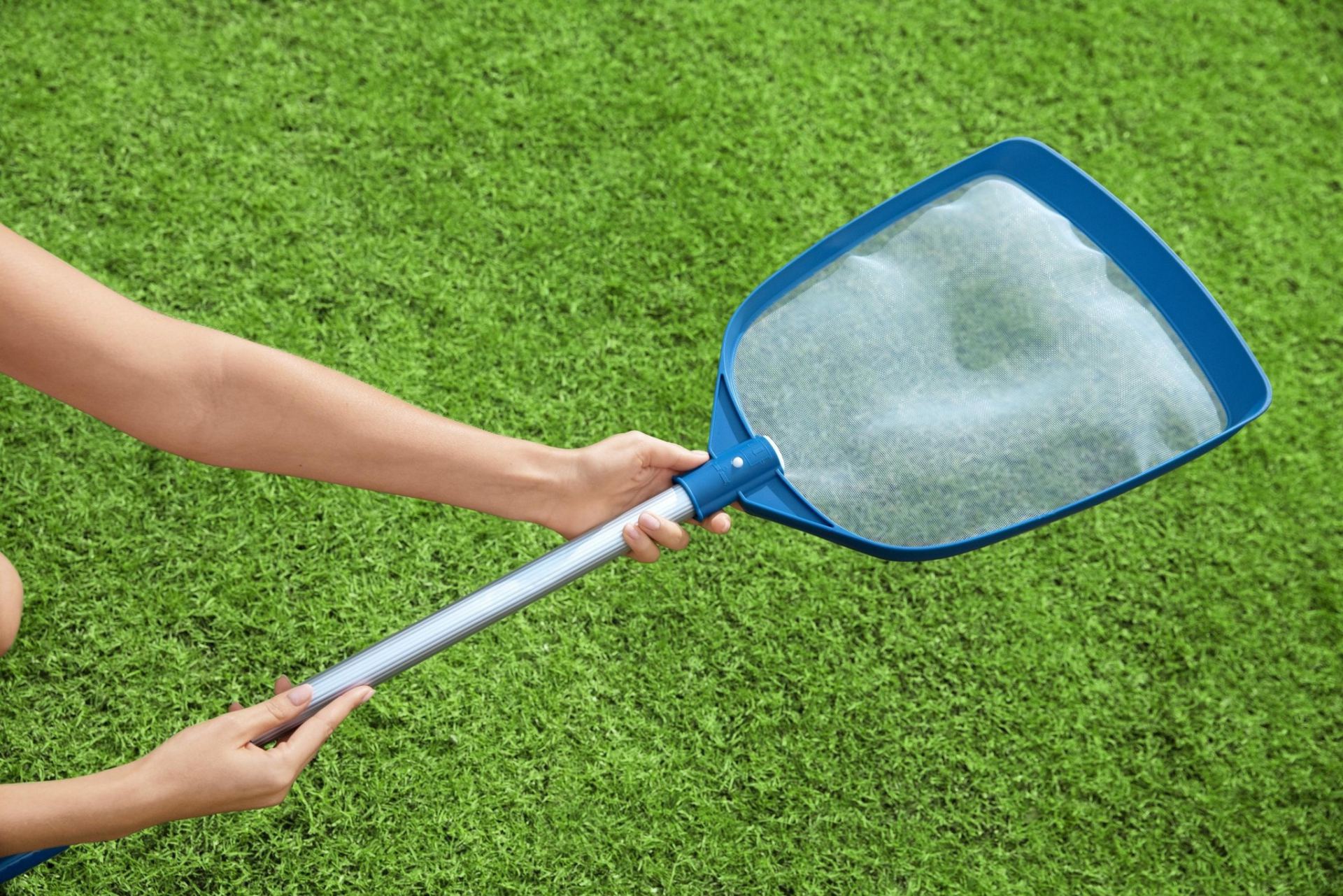 flowclear oppervlaktenet met steel goedkoop