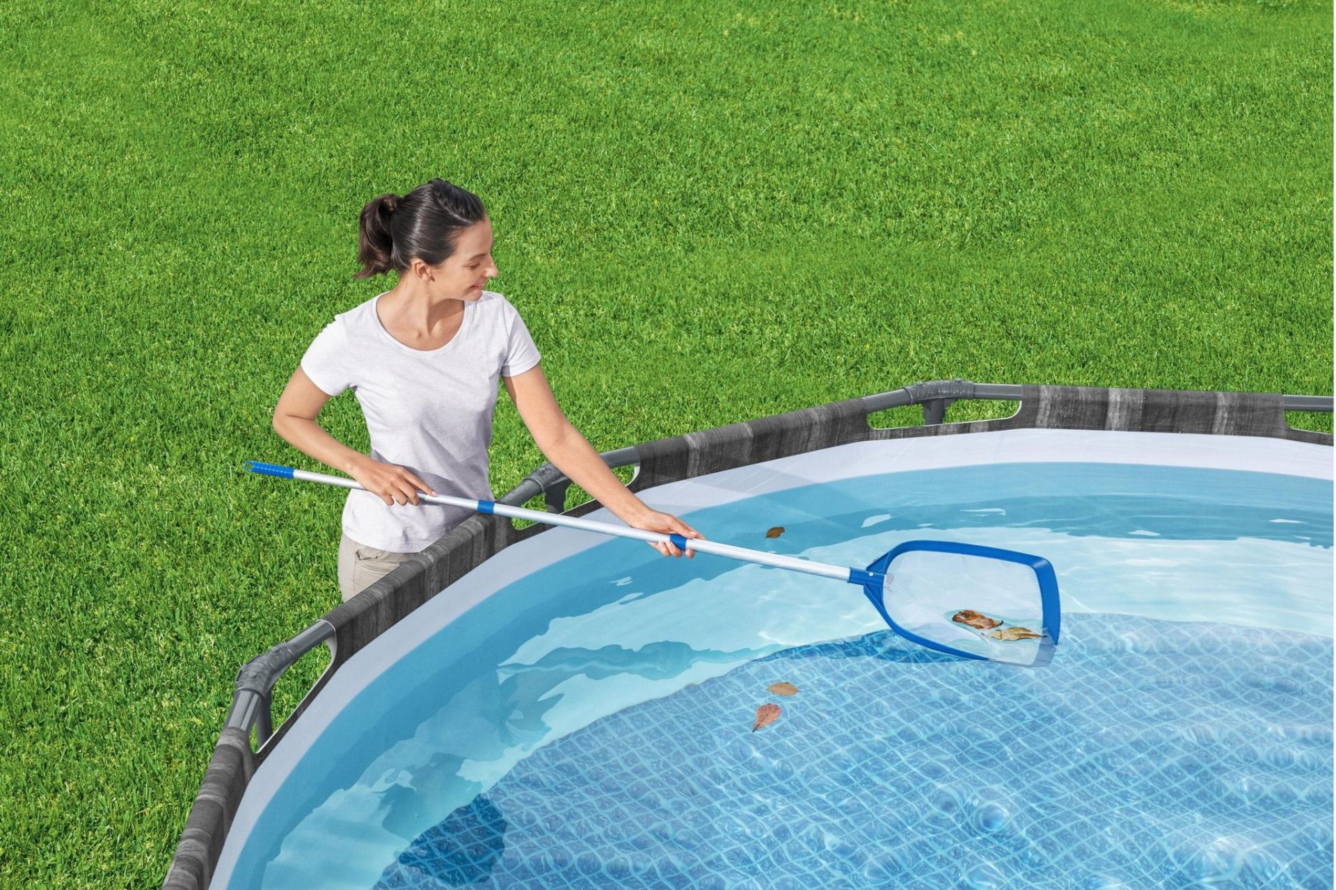 flowclear oppervlaktenet met steel bestway