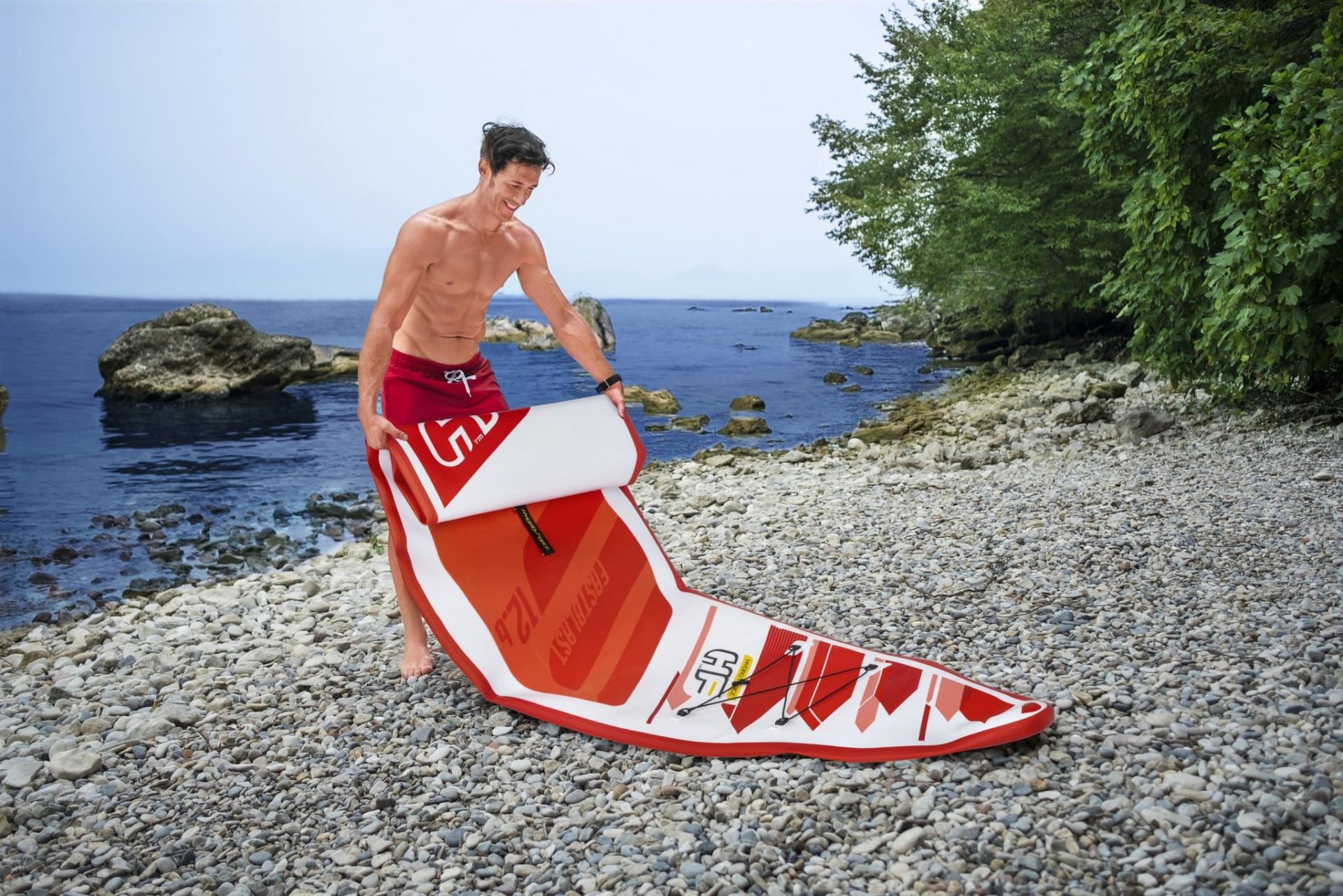 SUP board fastblast tech set bestway