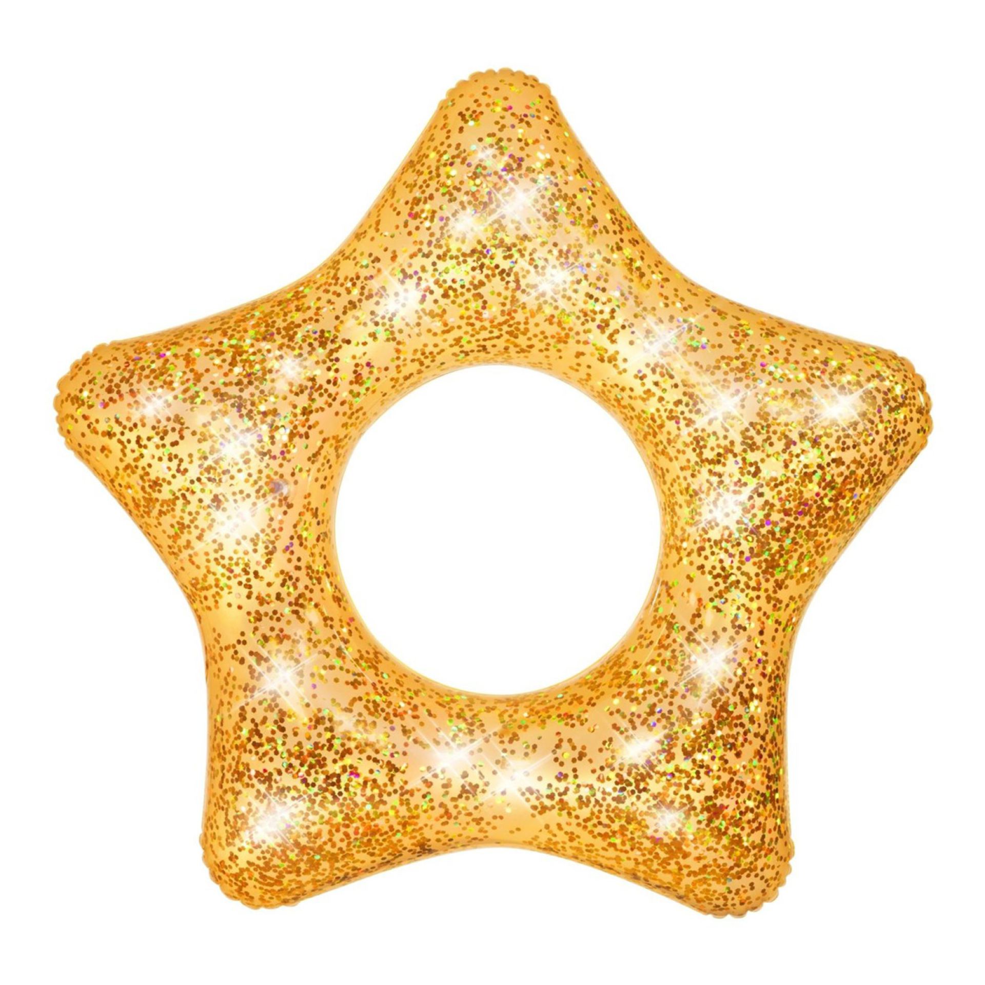 Bestway ster zwemband goude glitter 91cm