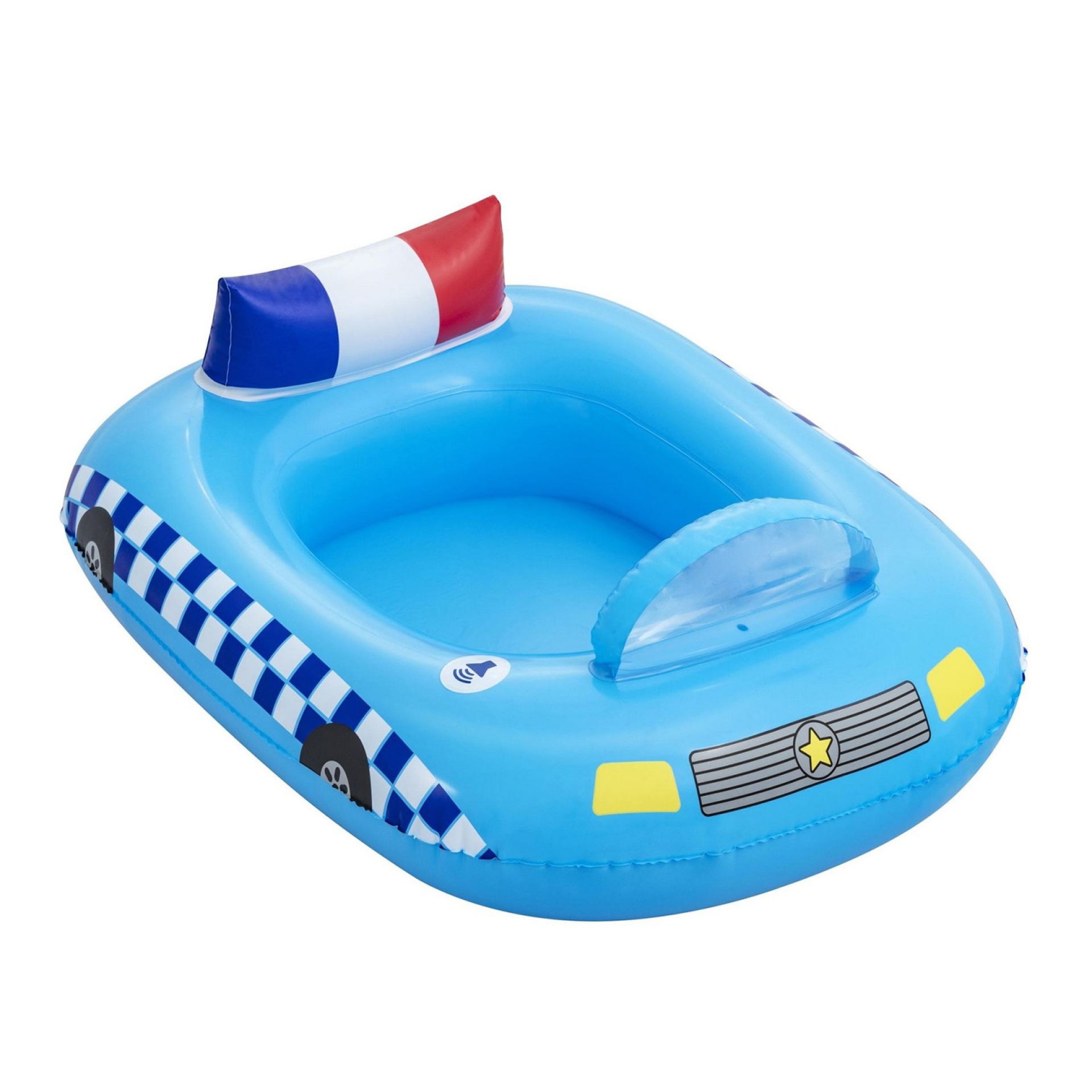 Bestway kinderbootje politieauto met speakers