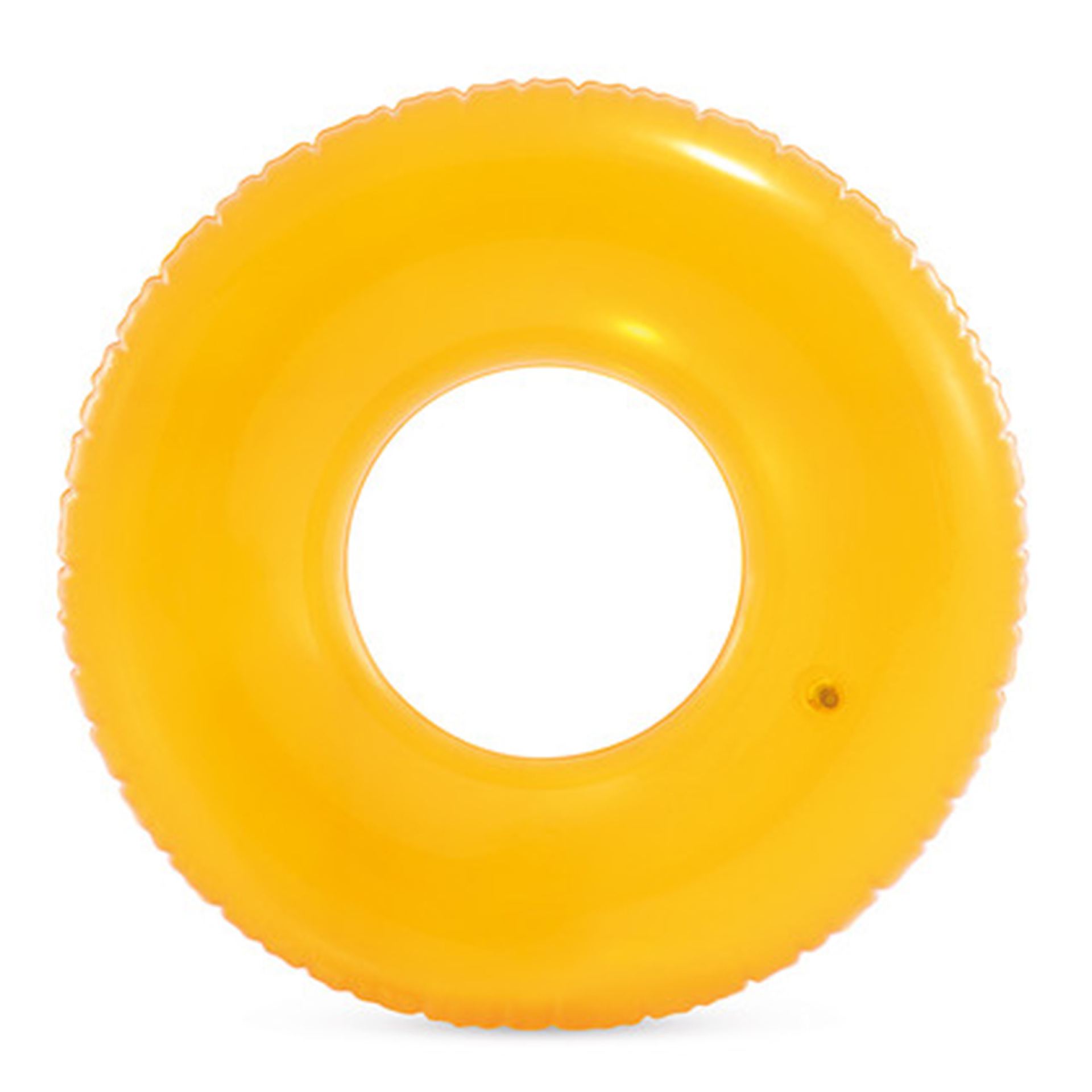 Intex zwemband transparant geel