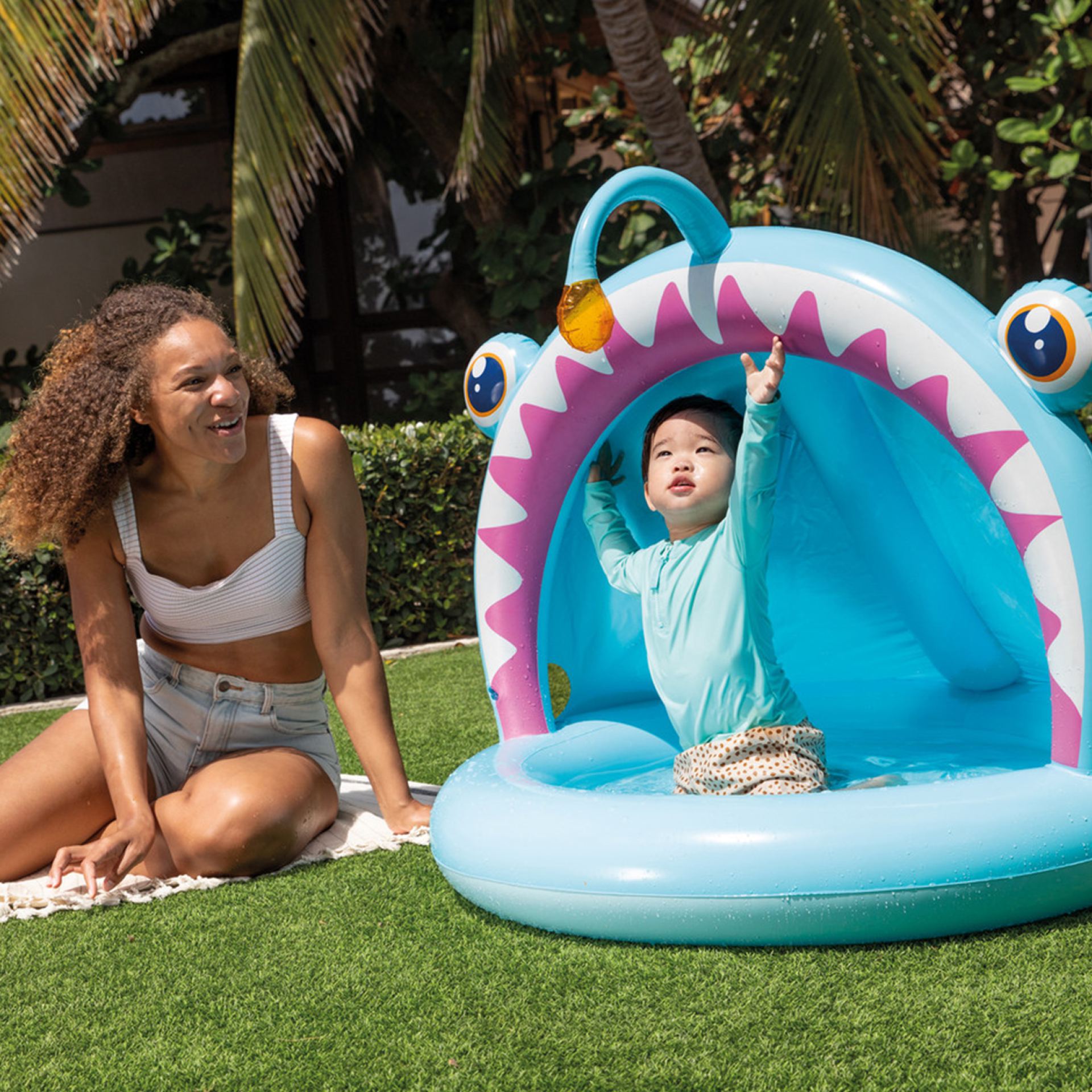 Intex angler fish baby pool kopen