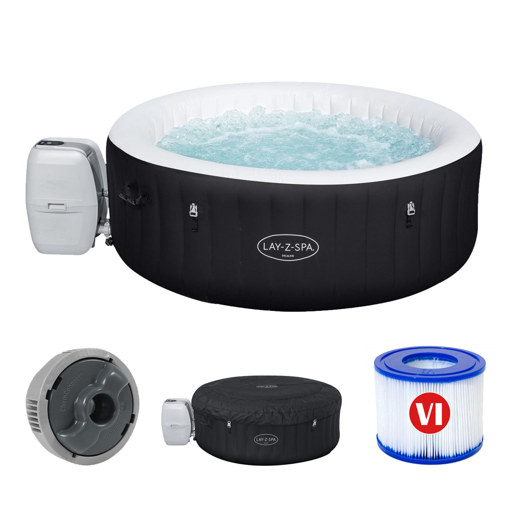 Bestway lay Z spa miami 180x180x66cm