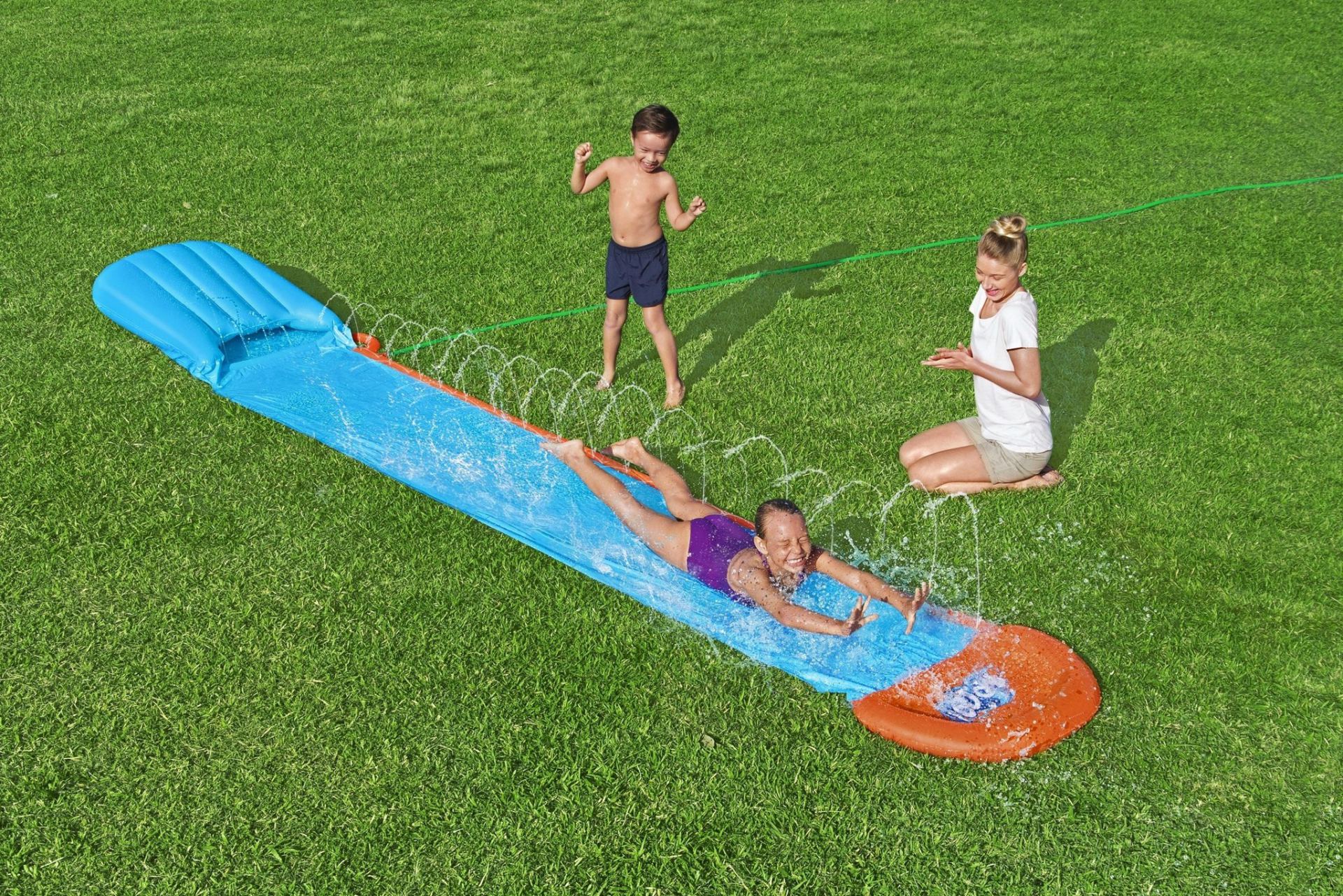 Bestway buikschuifbaan single tsunami kopen