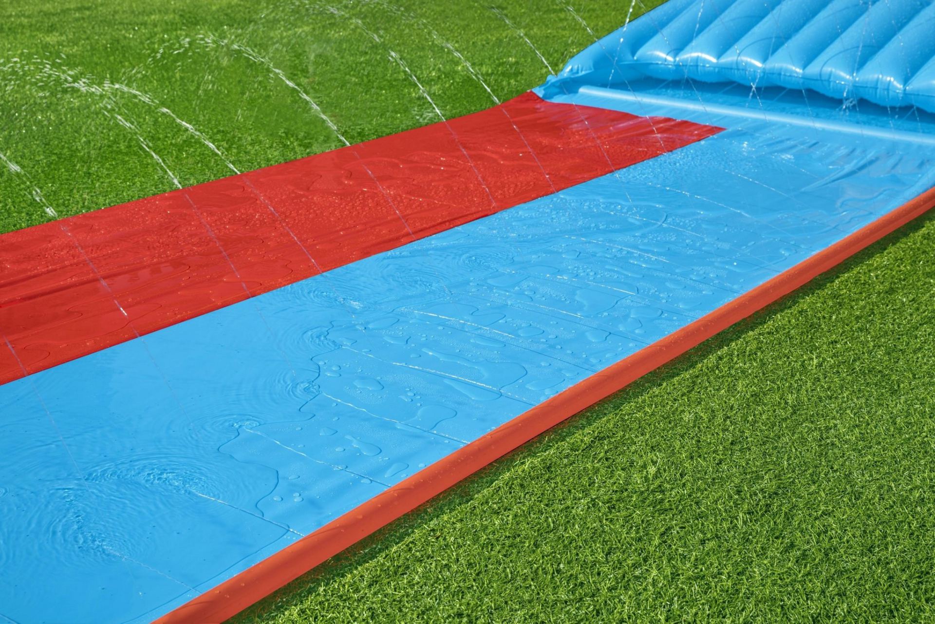 Bestway buikschuifbaan double tsunami online