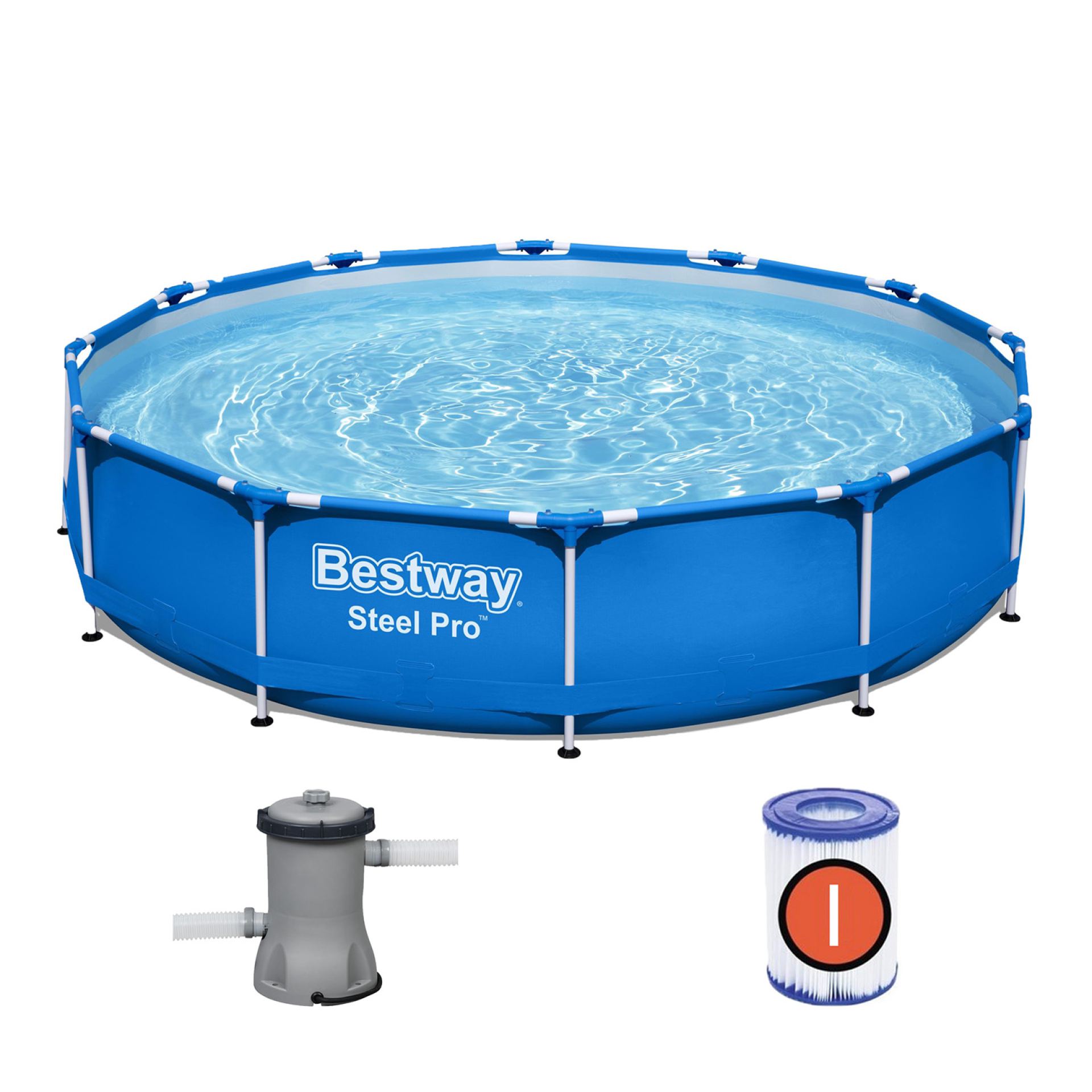 Bestway zwembad steel pro set 366cm x 76cm