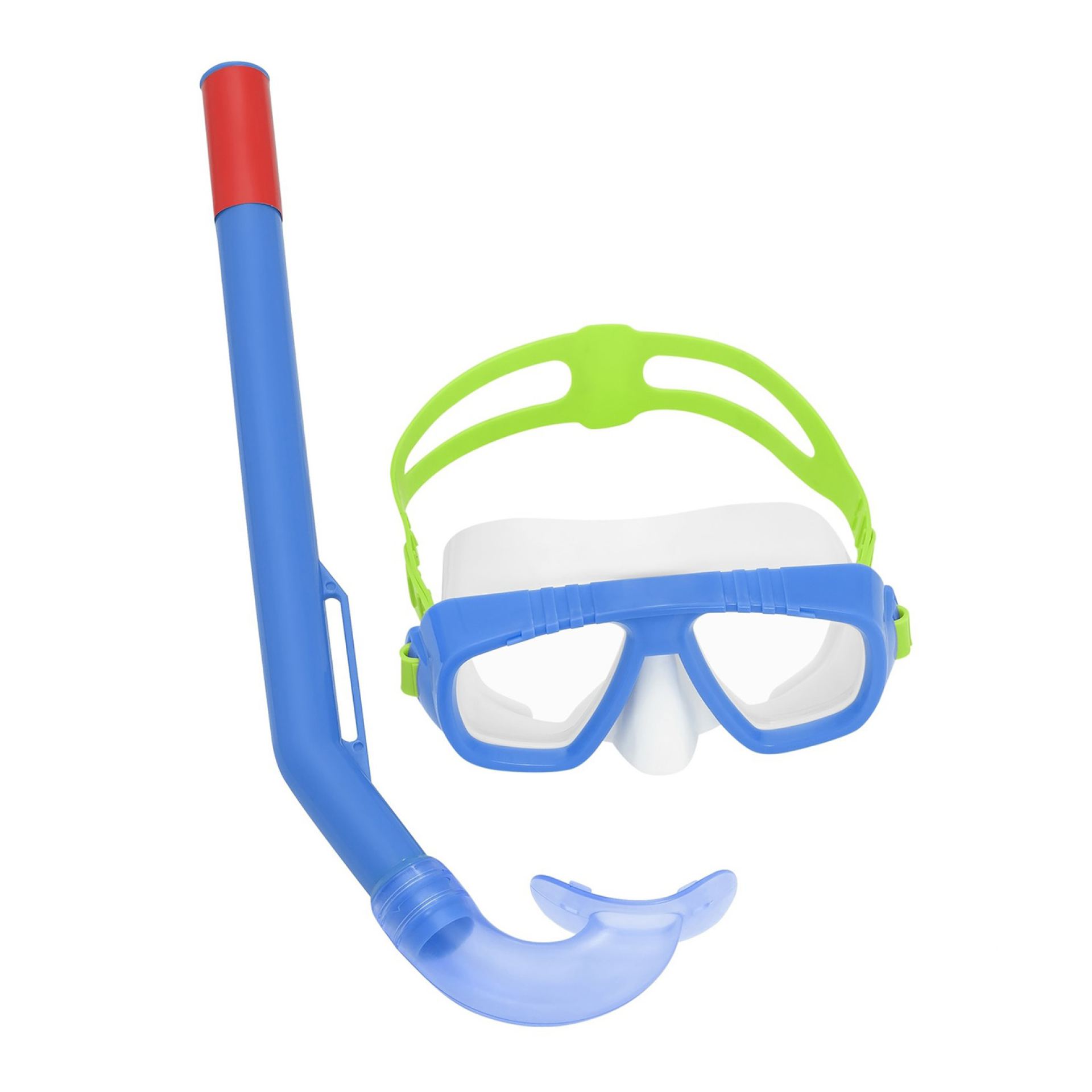 Bestway snorkelset aqua champ blauw3 t 6 jaar