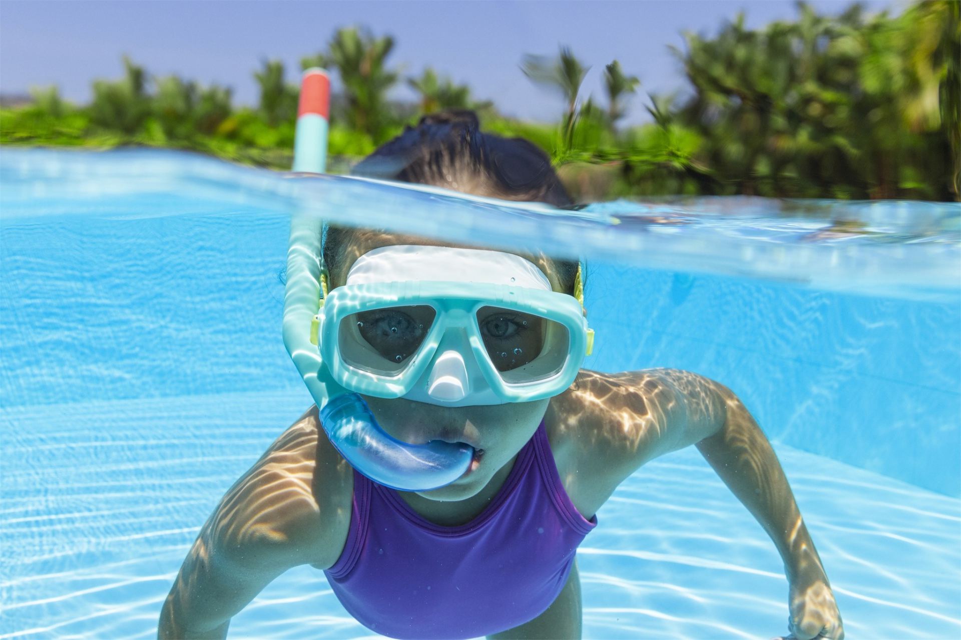 Bestway snorkelset aqua champ groen kopen