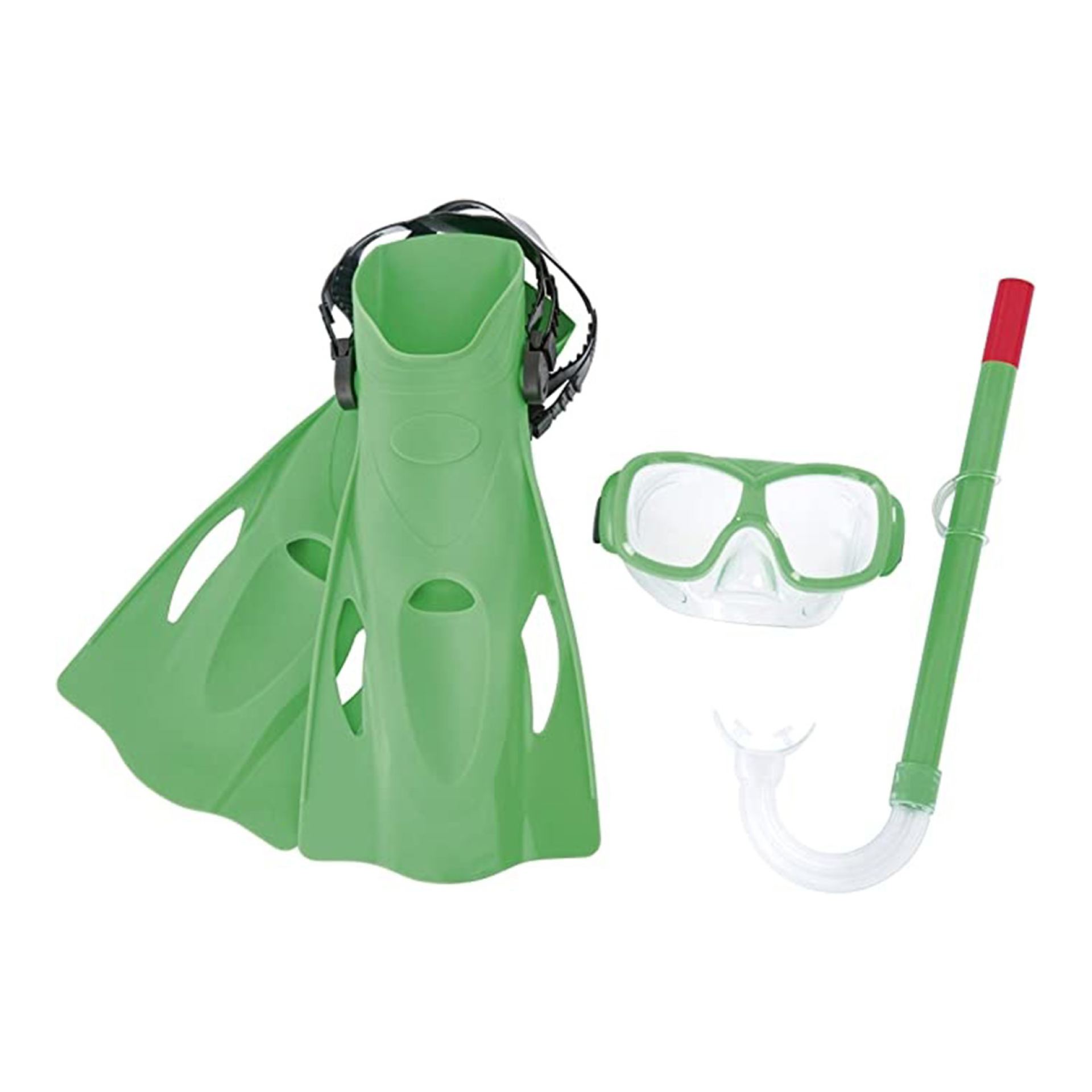 Bestway snorkelset compleet groen