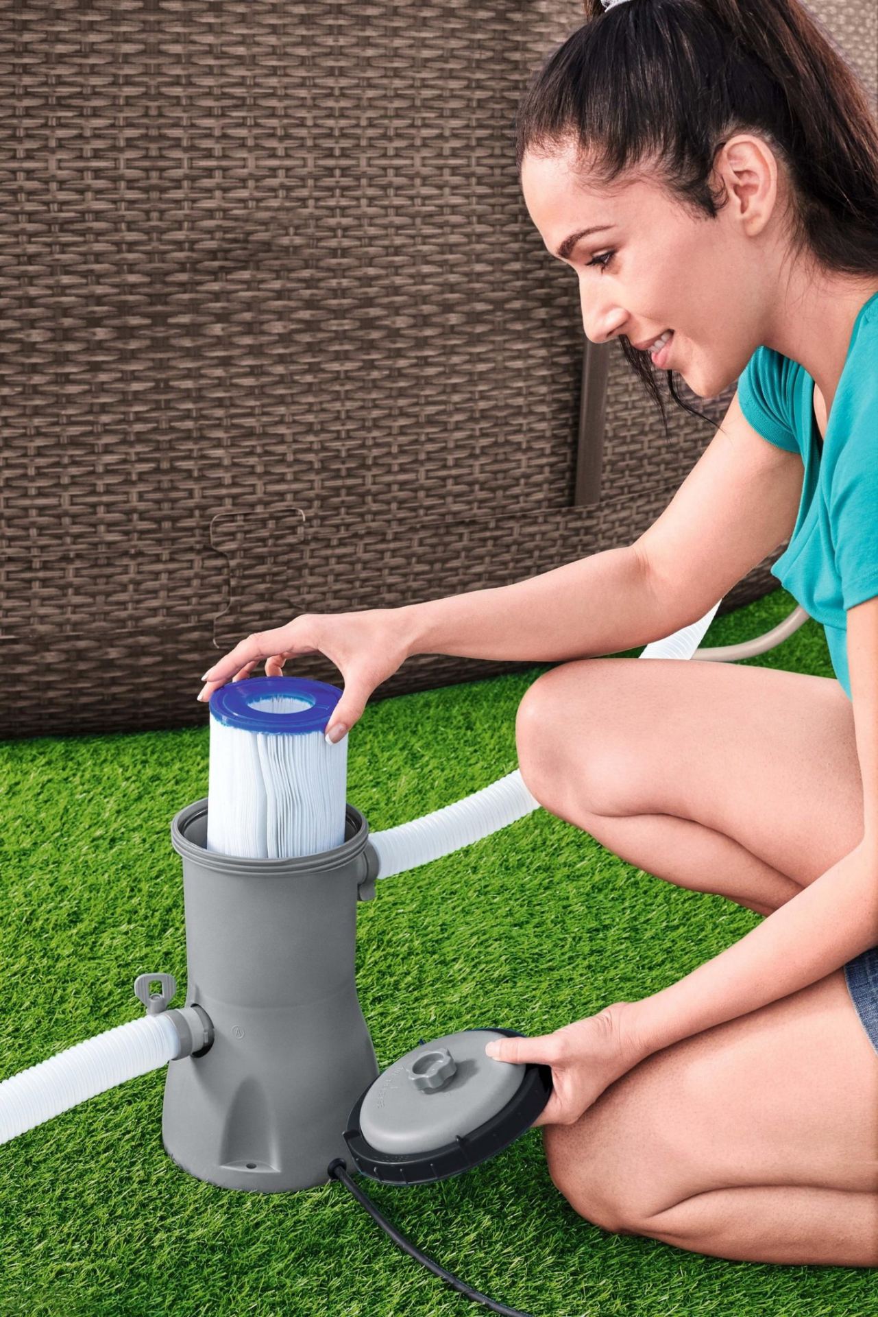 Bestway flowclear cartridge filterpomp online