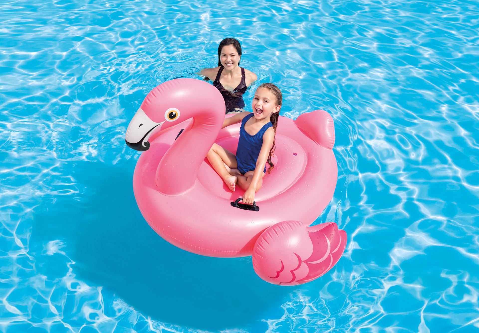 Intex flamingo ride on roze kopen