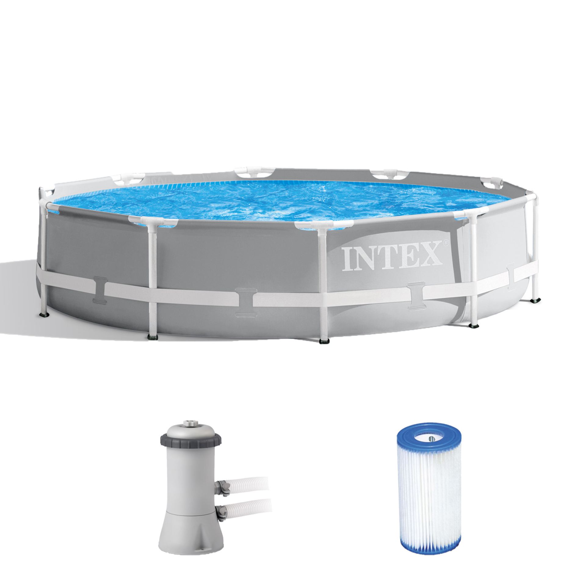 Intex zwembad prism frame premium pool set