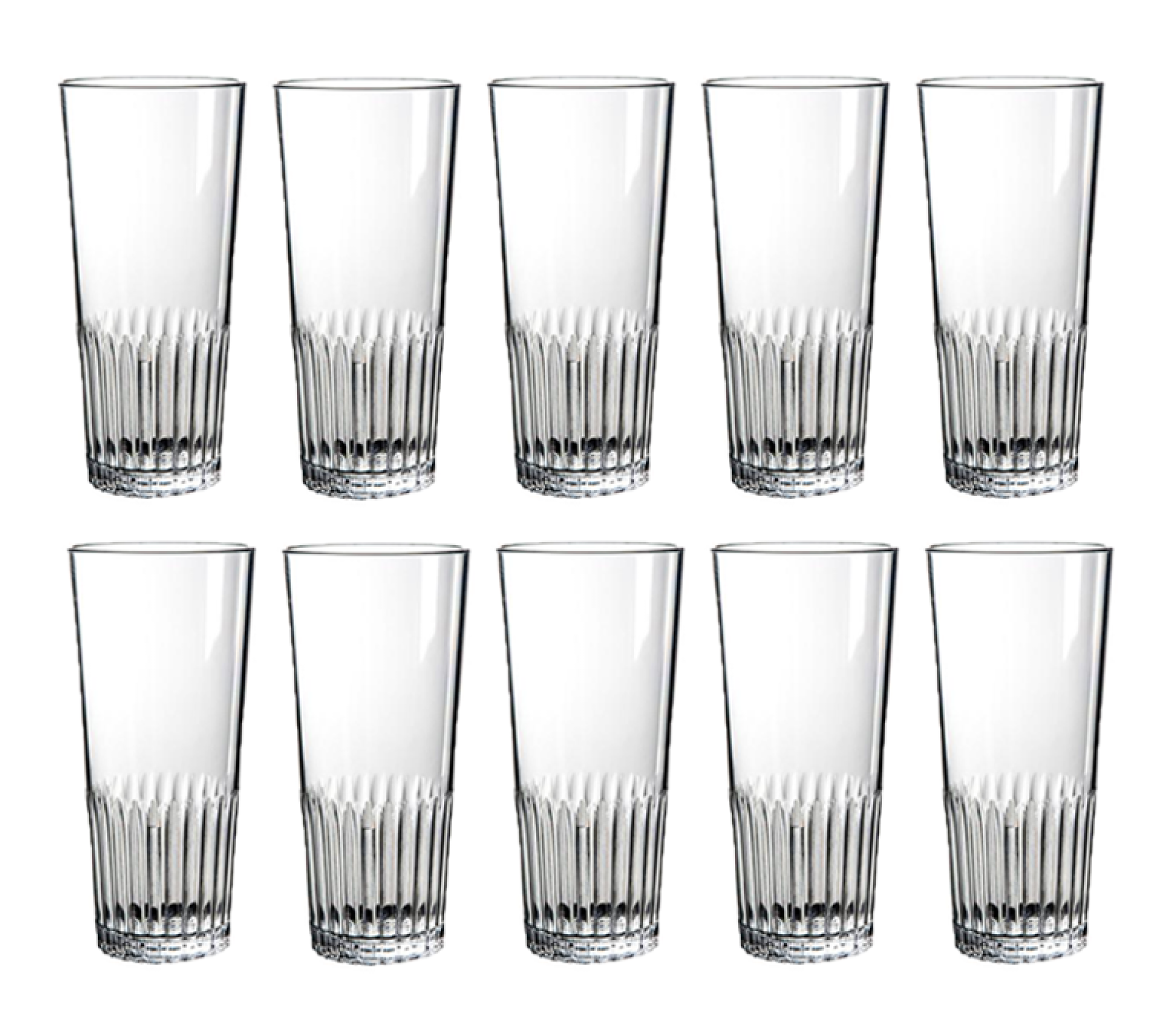 Fjesta kunststof bierglazen ribbel 25cl kopen