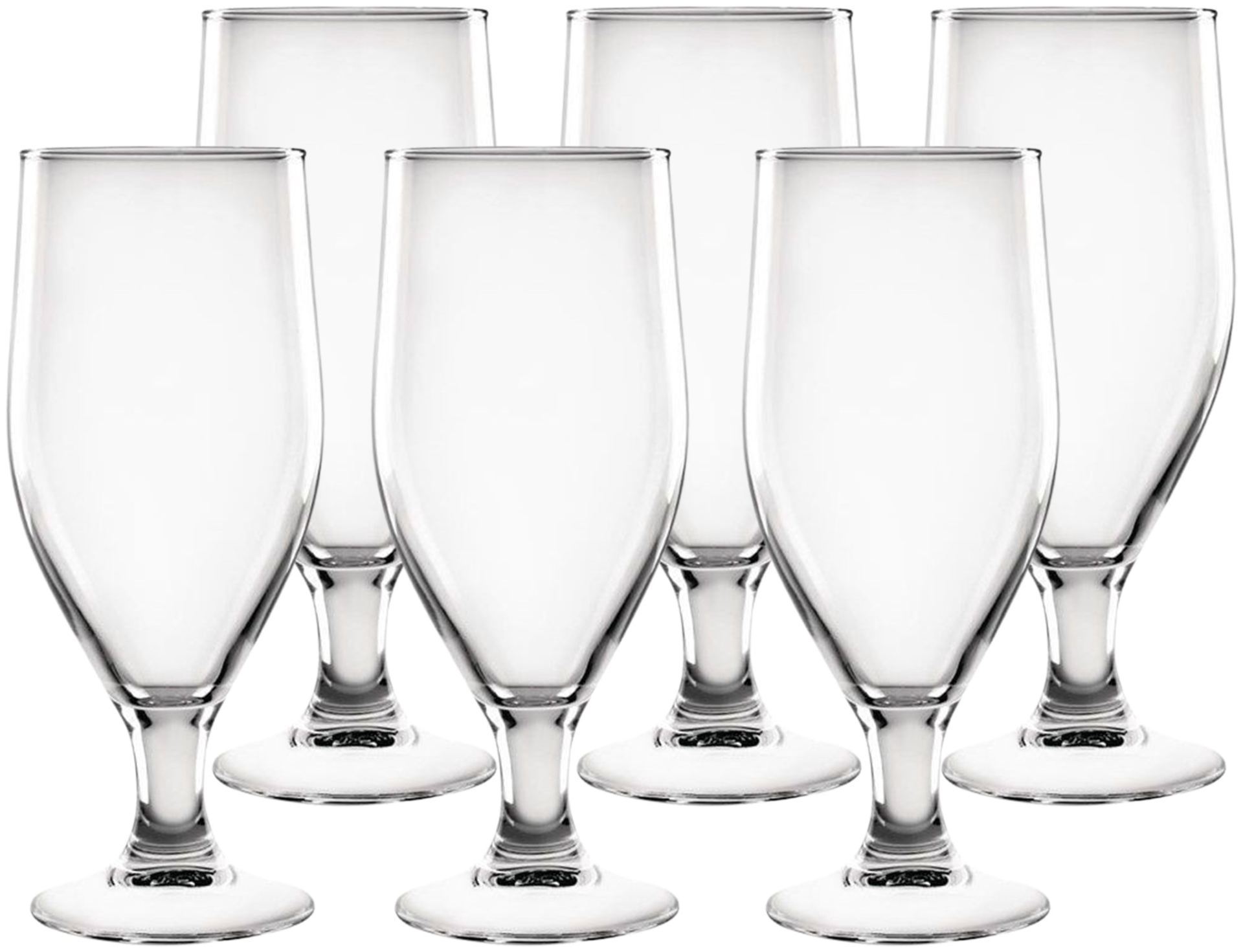 transparKunststof bierglazen tulp 28cl