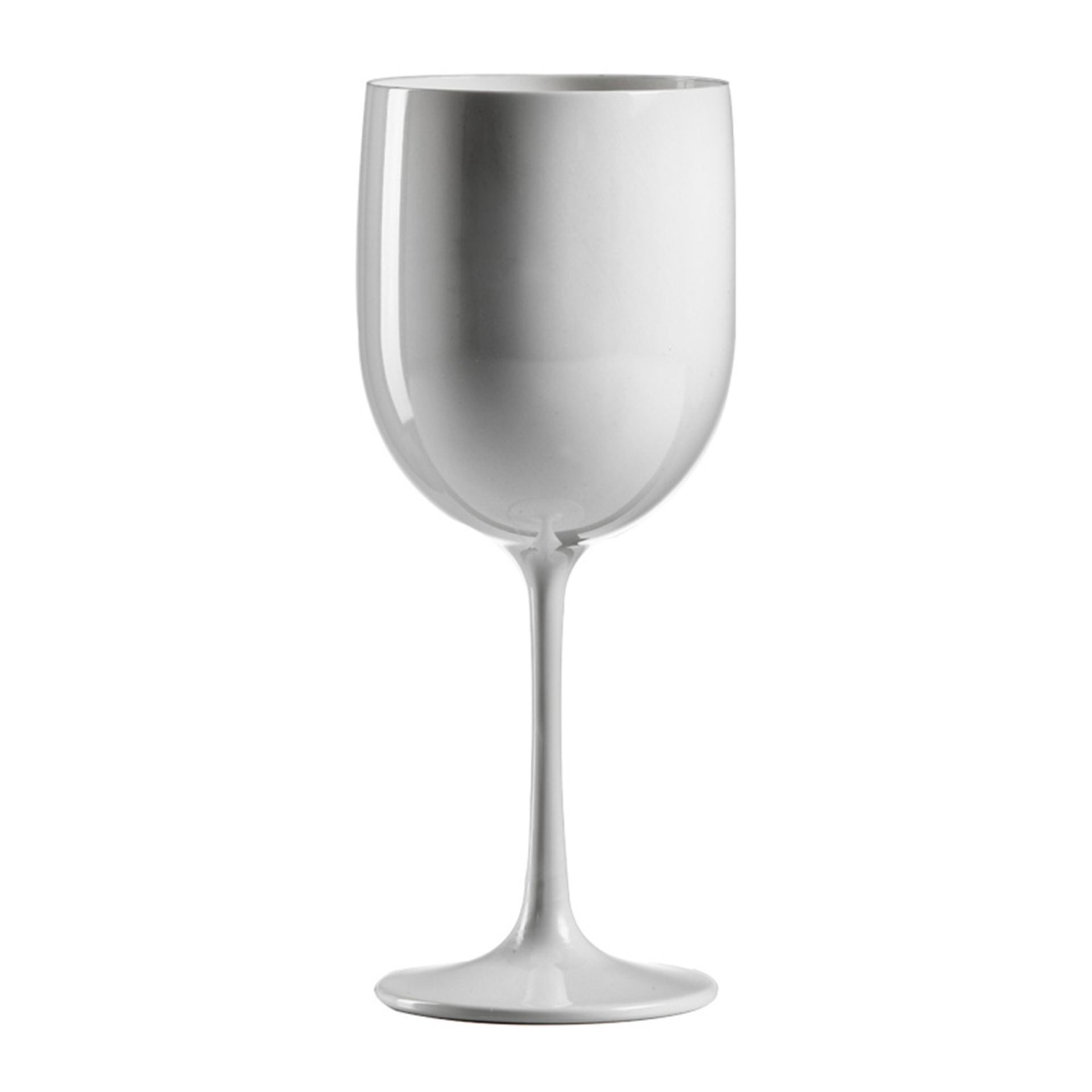 Kunststof wijnglazen 48cl wit