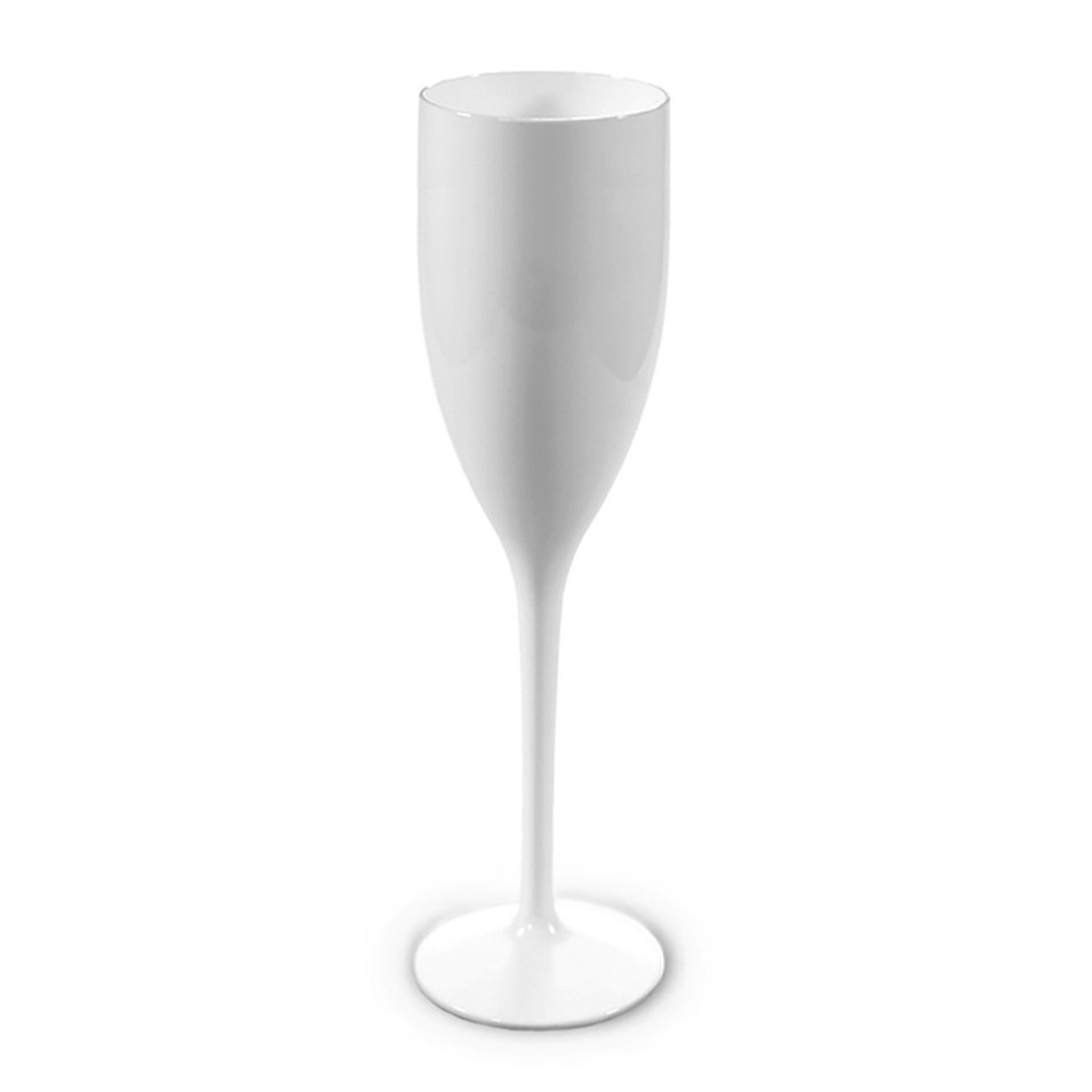 Fjesta kunststof champagneglazen 15cl Wit