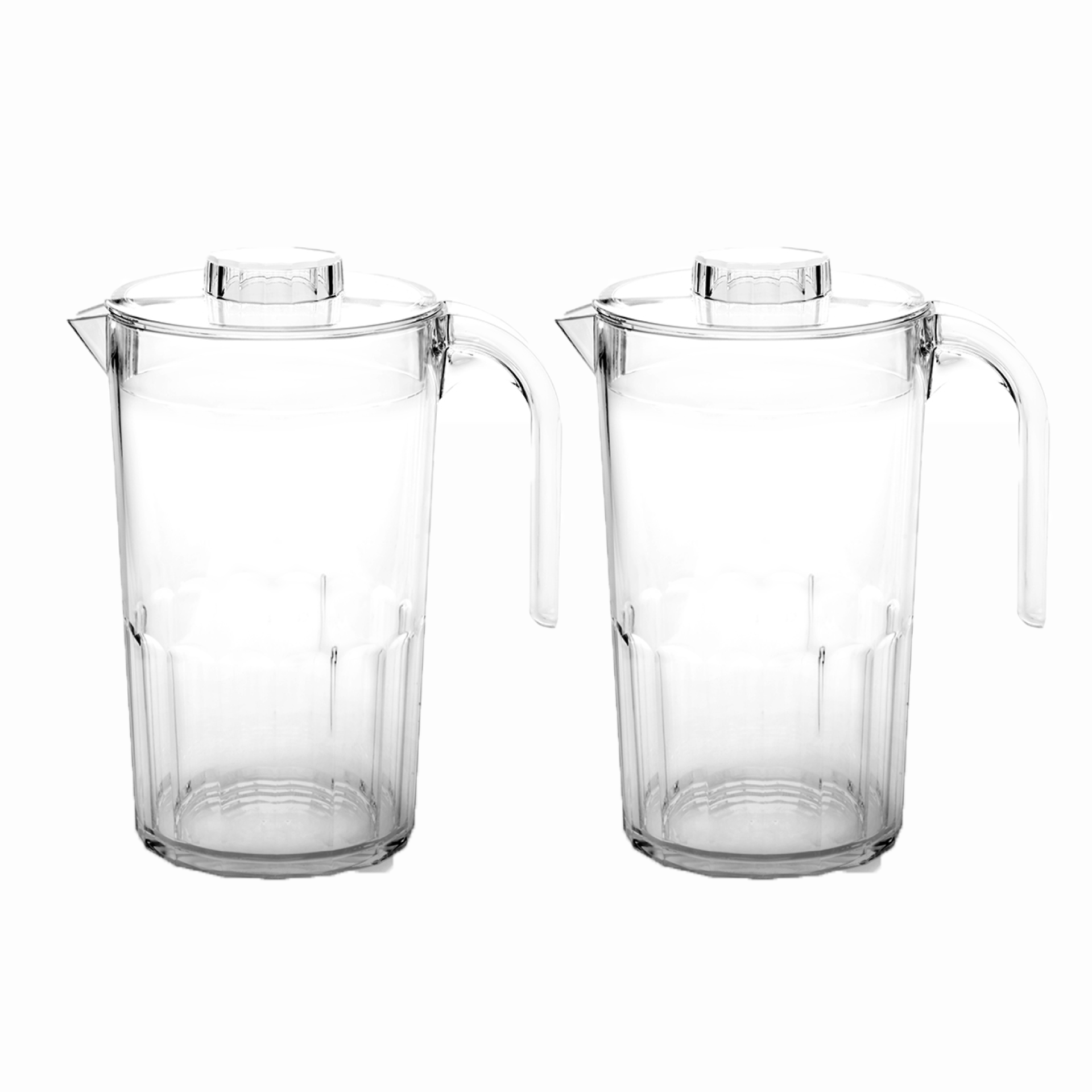 kunststof pitchers met deksel 1 liter kopen
