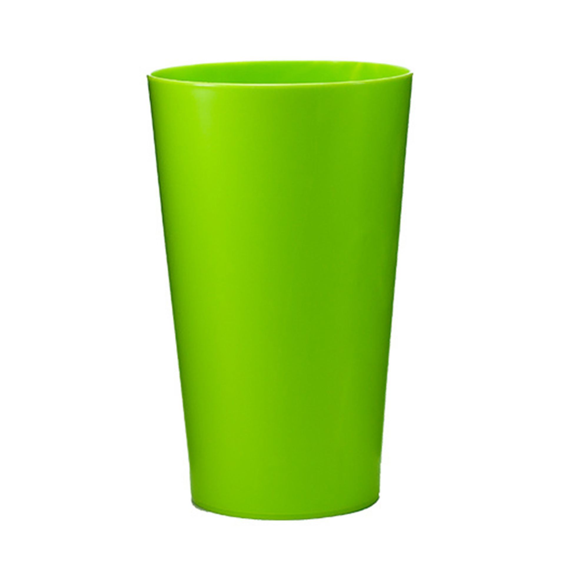 Hardcups groen 25cl