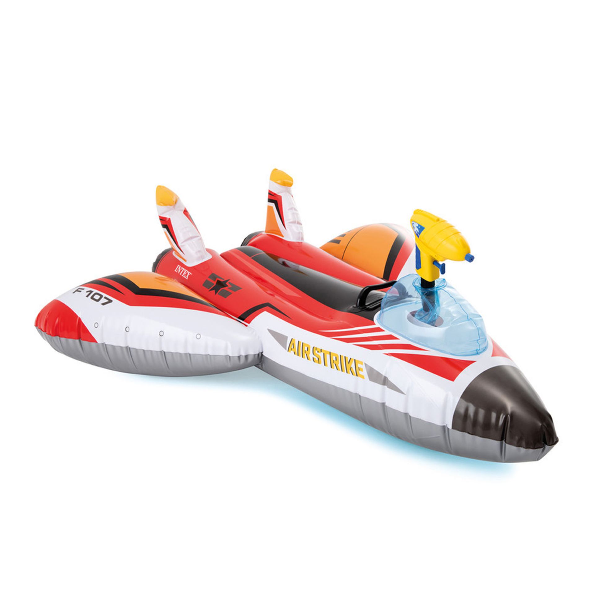 plane ride on Inflatable pool floats rood