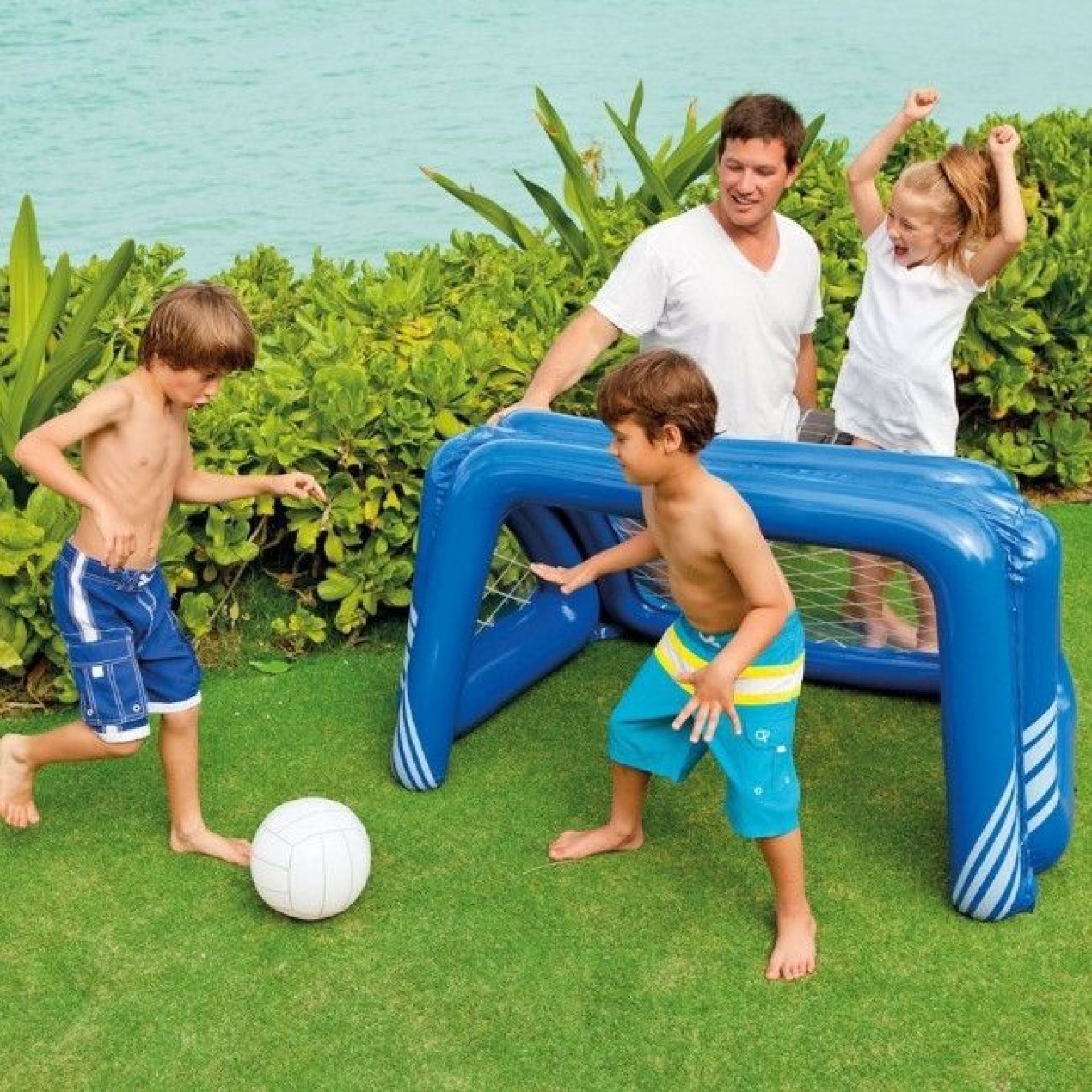 Intex Fun goals game blauw 124x 84cm kopen