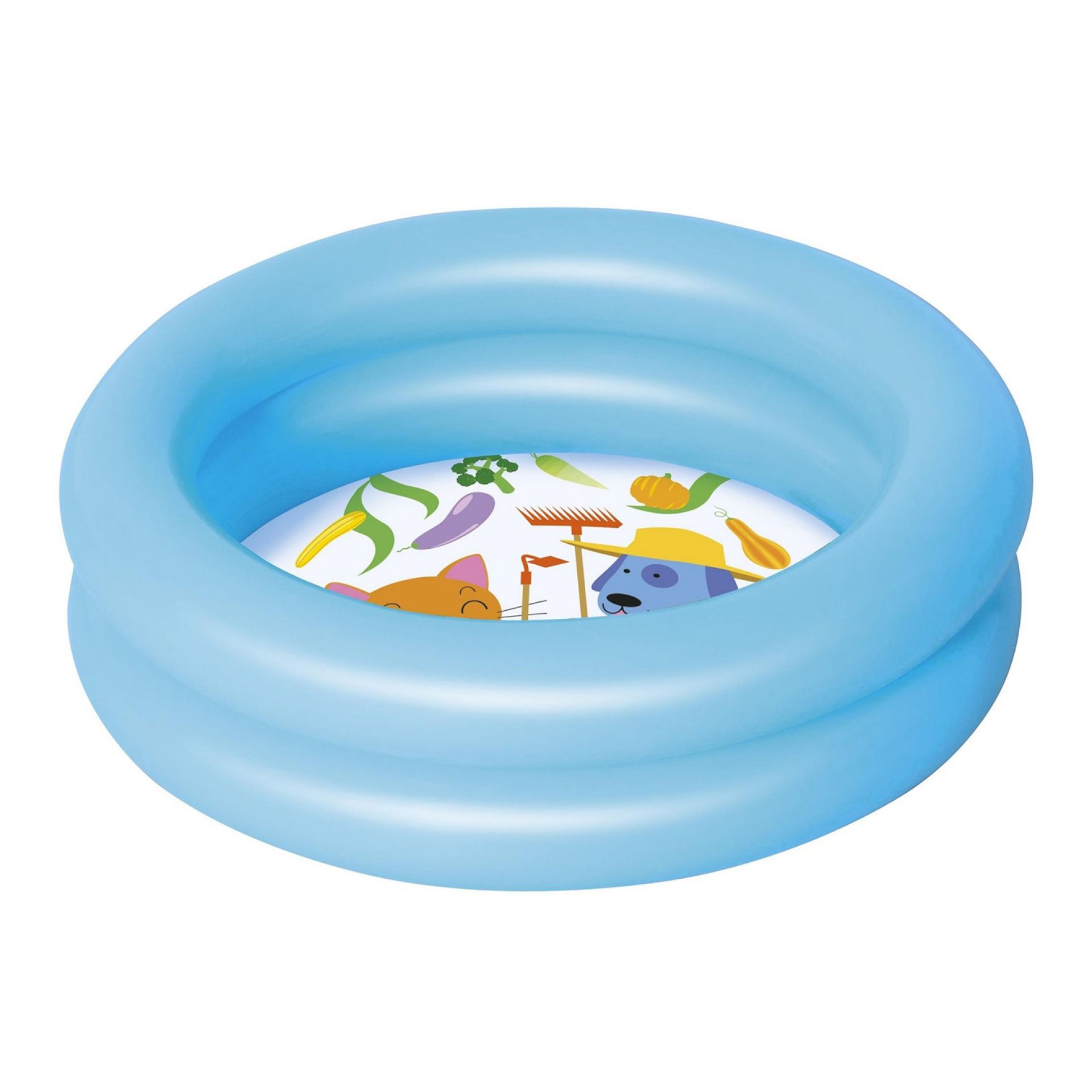 Bestway babybad tekening blauw 61cm x 15cm