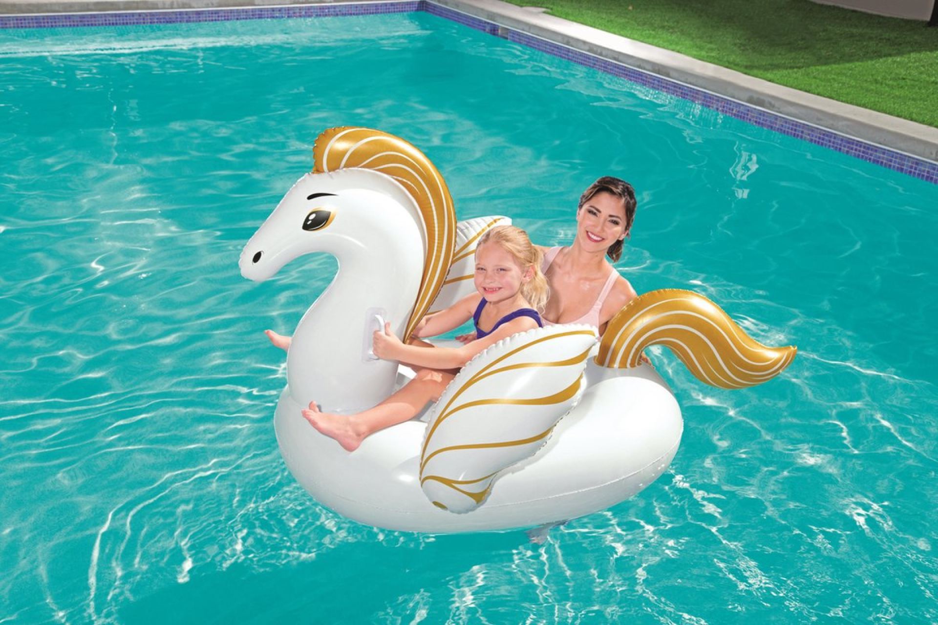 Bestway opblaas pegasus bestellen