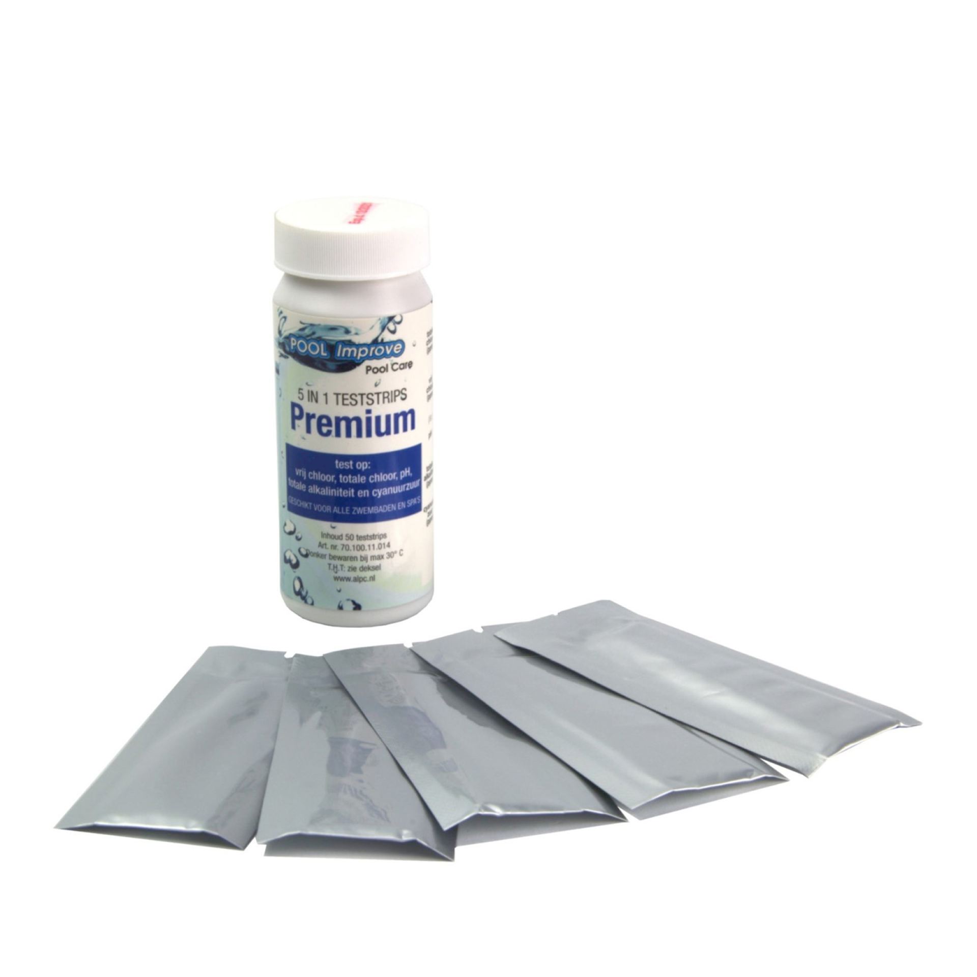 Pool improve teststrips 5 in 1 bestellen