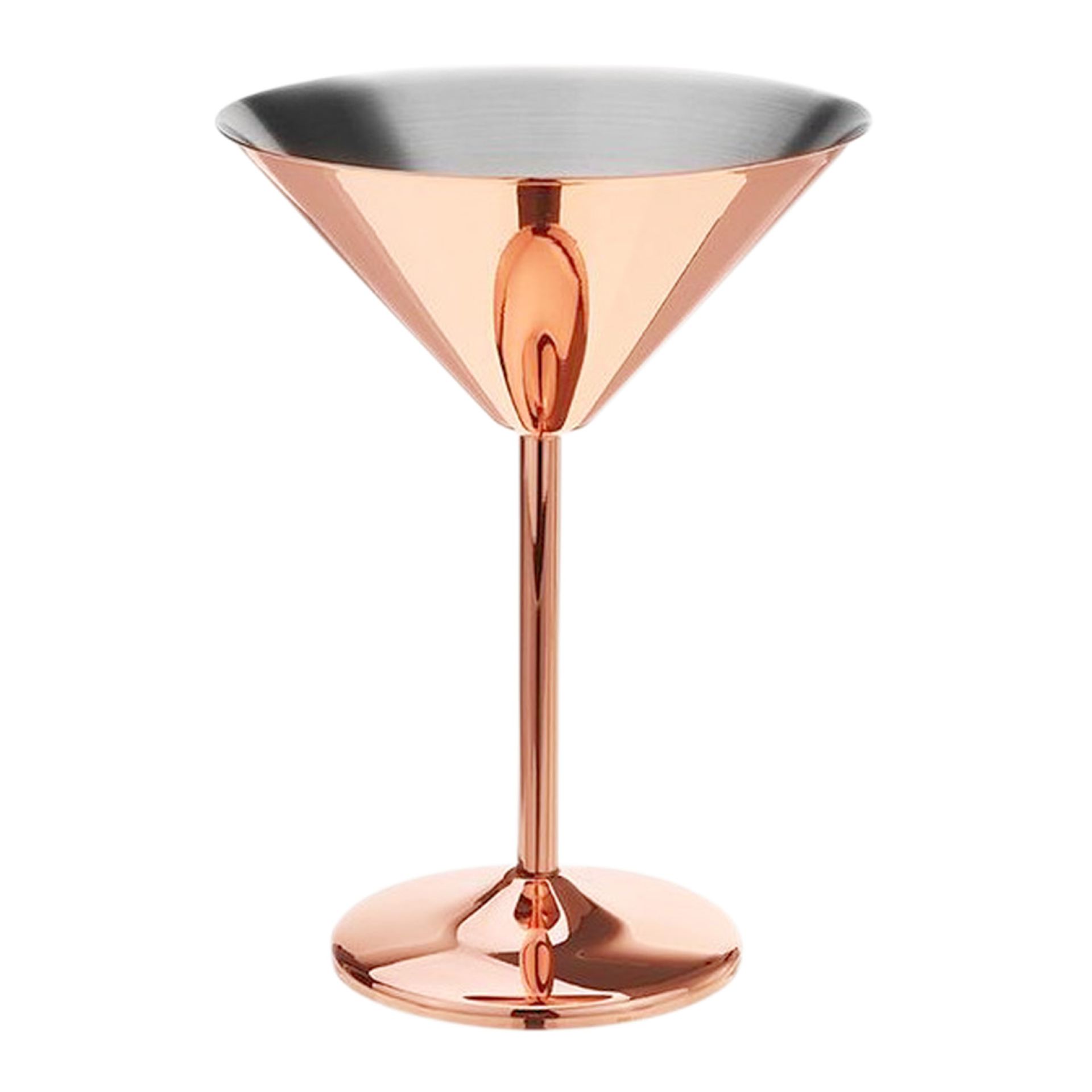 Fjesta RVS martiniglazen 25cl Rosé goud kopen