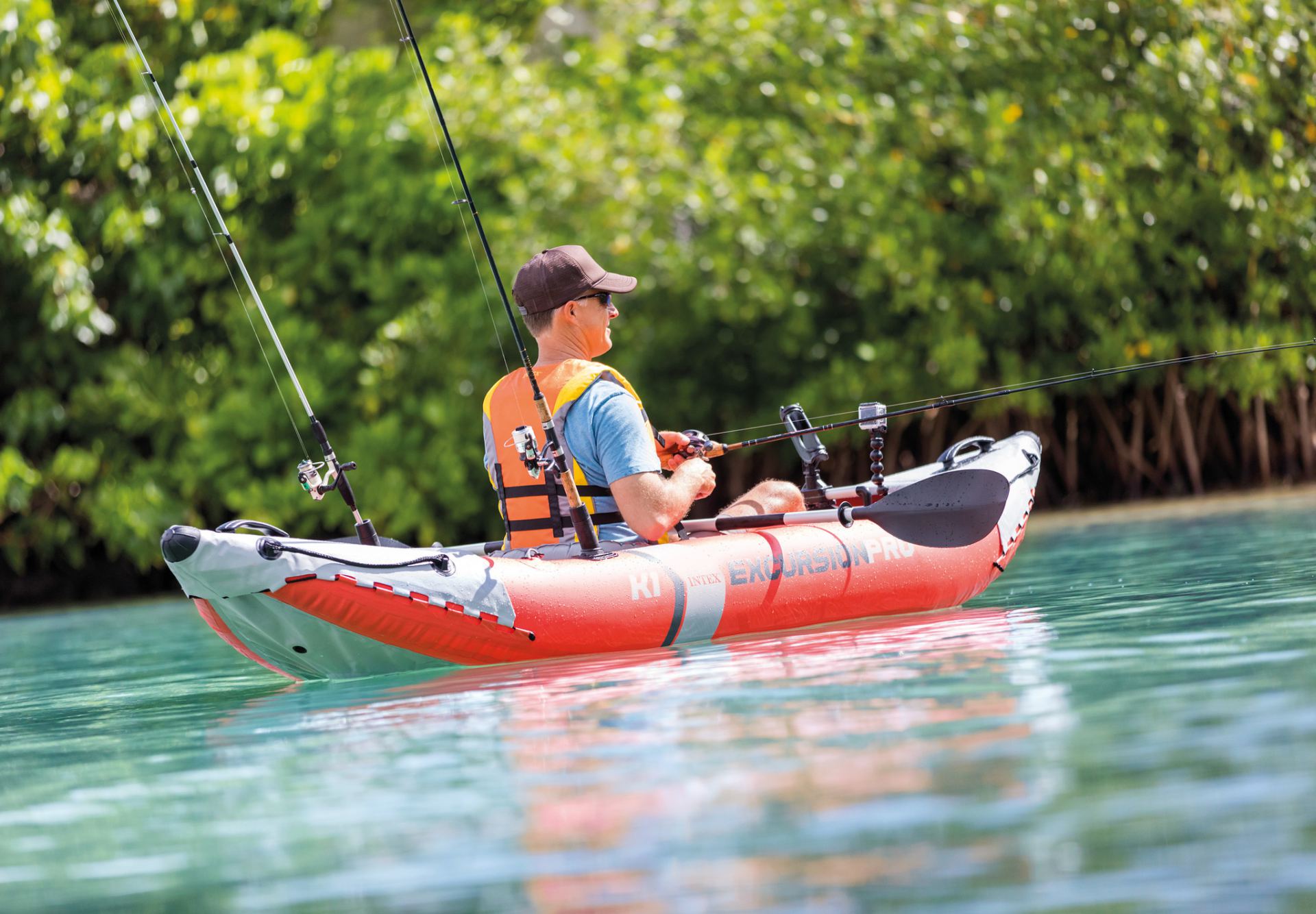 intex excursion pro k1 kayak305x91x46cm kopen