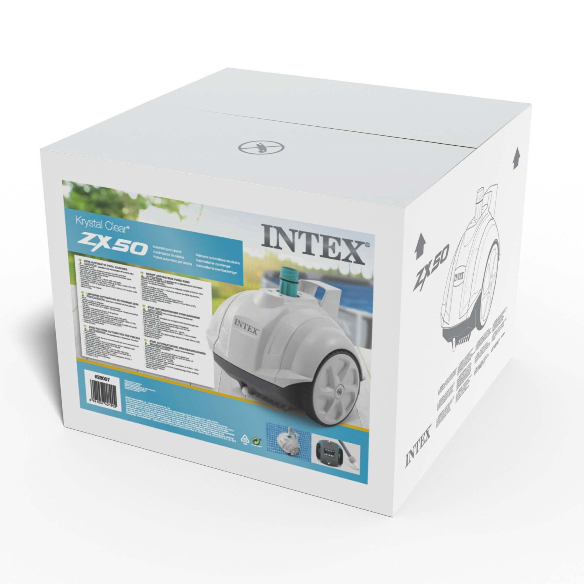 Intex deluxe automatic pool cleaner ZX50
