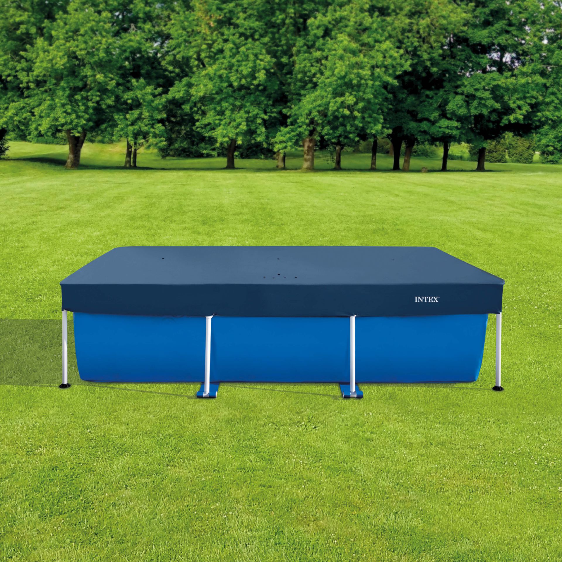 rectangular pool cover 260cm x 160cm Intex