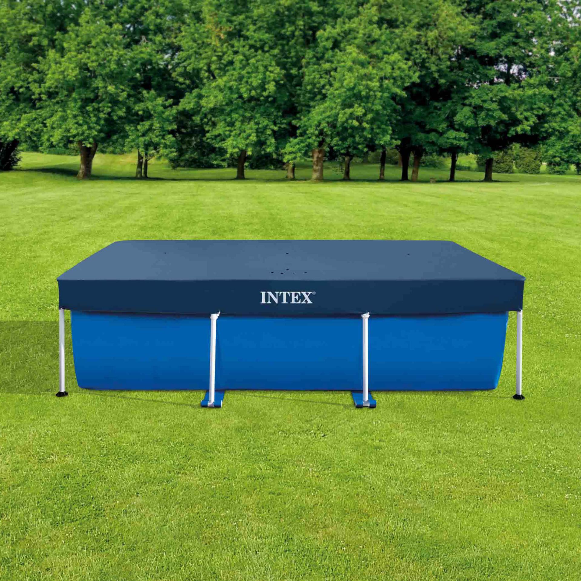 rectangular pool cover 300cm x 200cm Intex