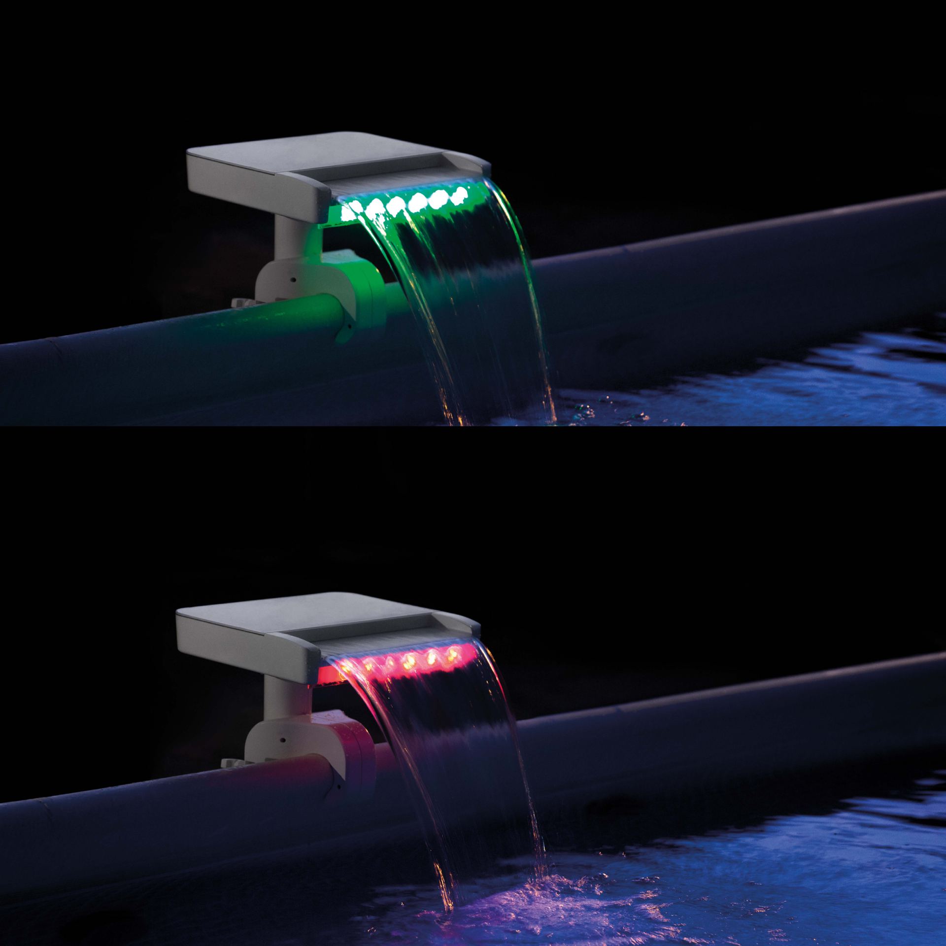 Intex multi-color led waterfall cascade kopen