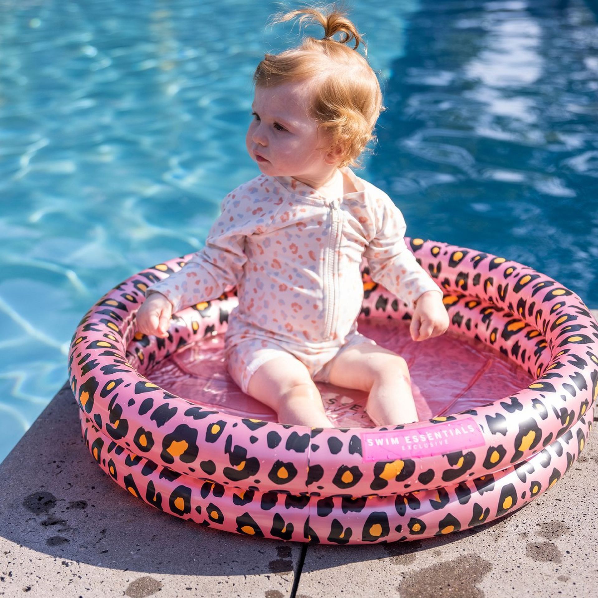 swim essentialszwembadluipaardrosegoud60cm1